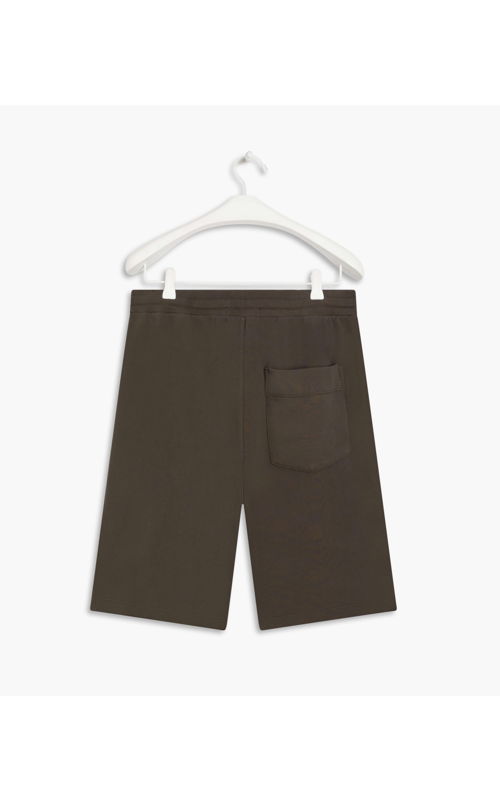 Bermuda Moletom Khaki Essentials Tabaco