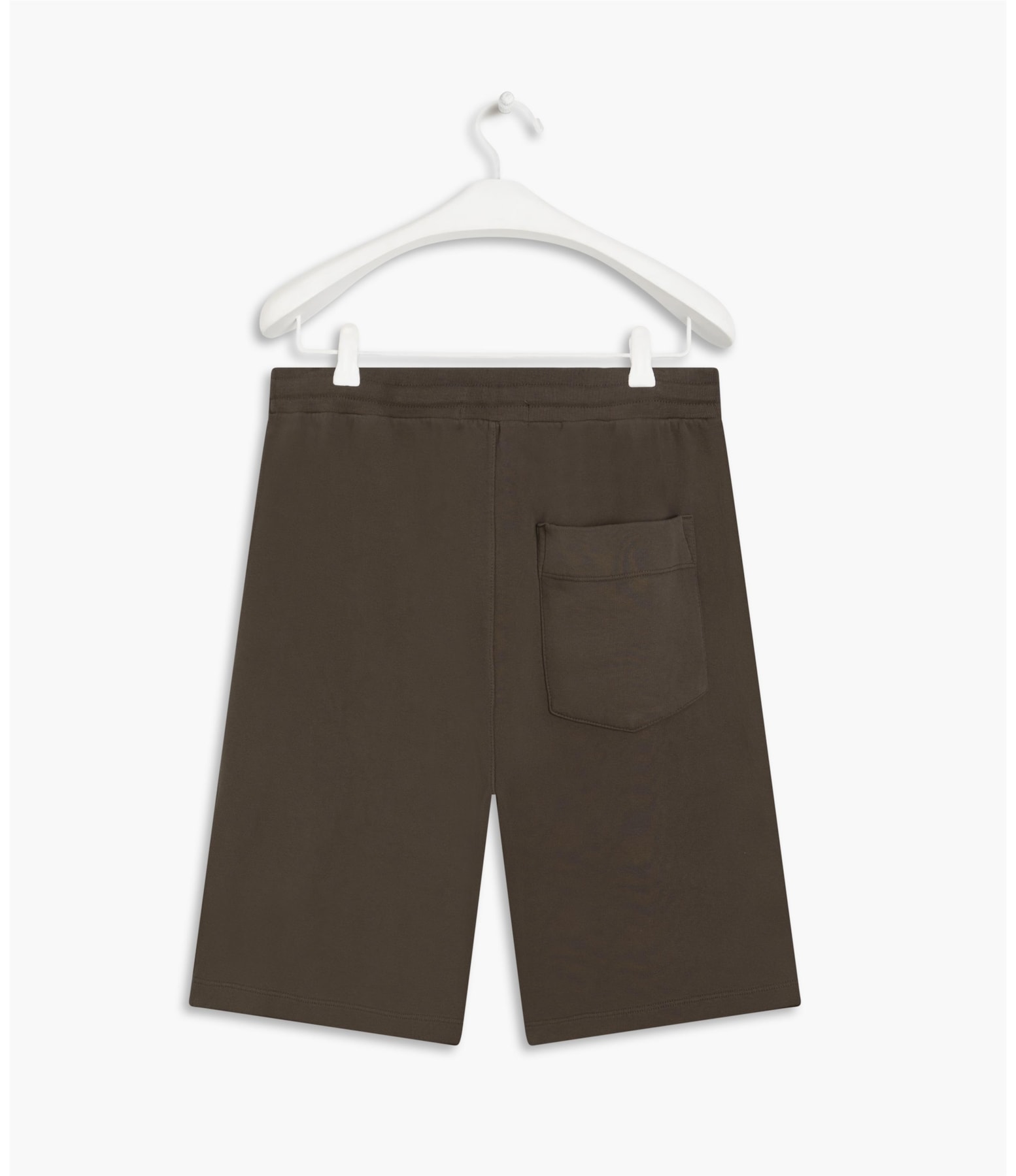 Bermuda Moletom Khaki Essentials Tabaco
