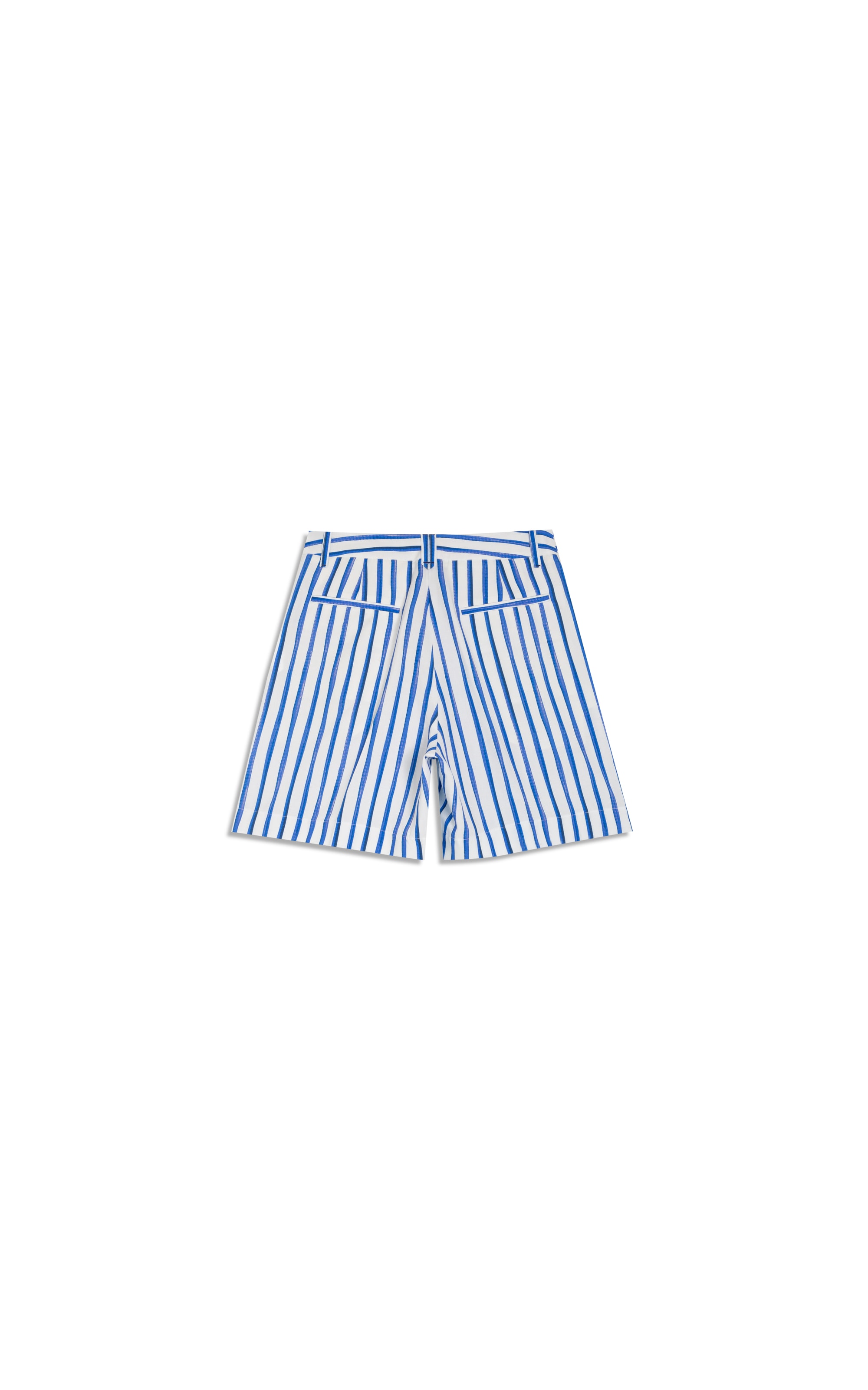 Bermuda Morgado Linho Azul Bic
