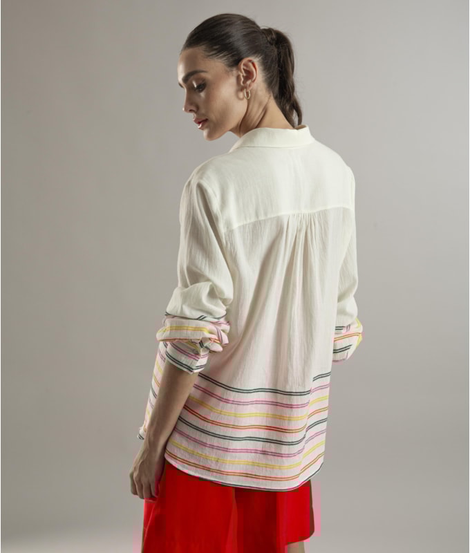 Bermuda Nerine Alfaiataria Vermelho P24