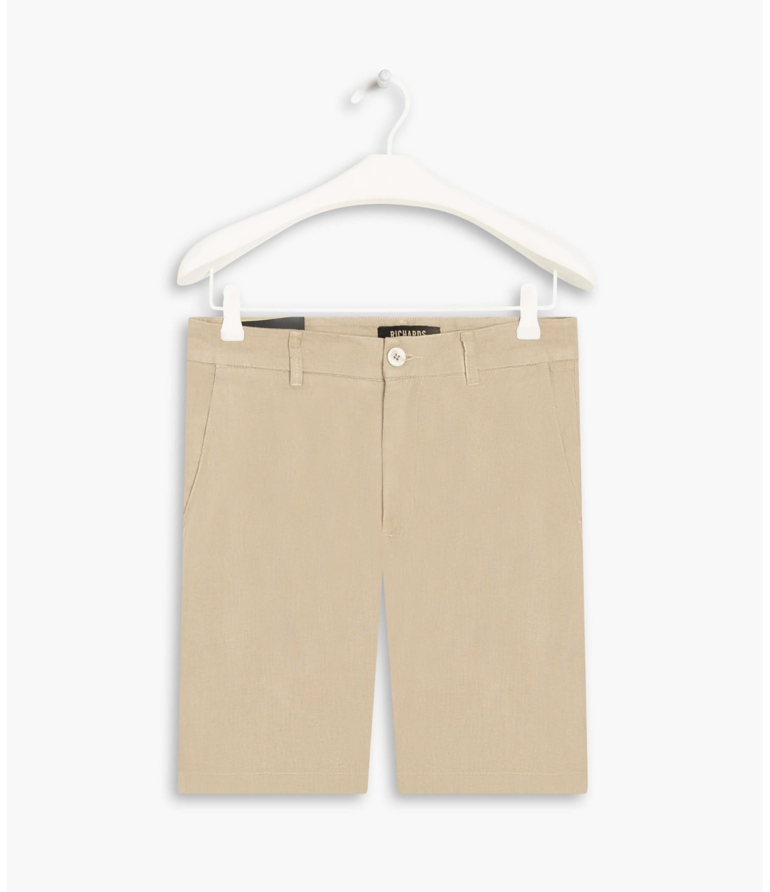 Bermuda  Puro Linho Chino Li Areia