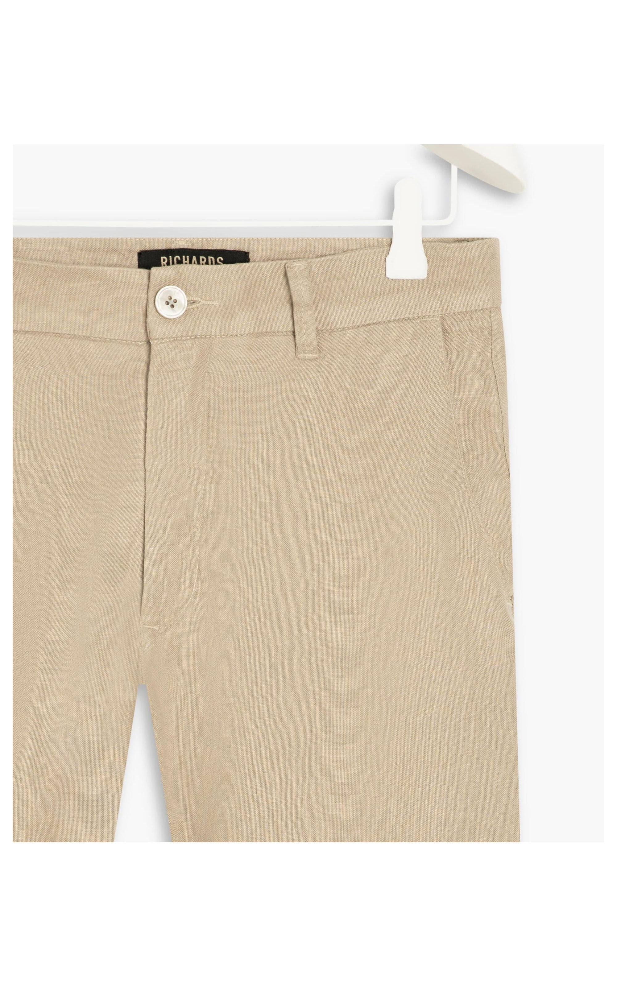 Bermuda  Puro Linho Chino Li Areia