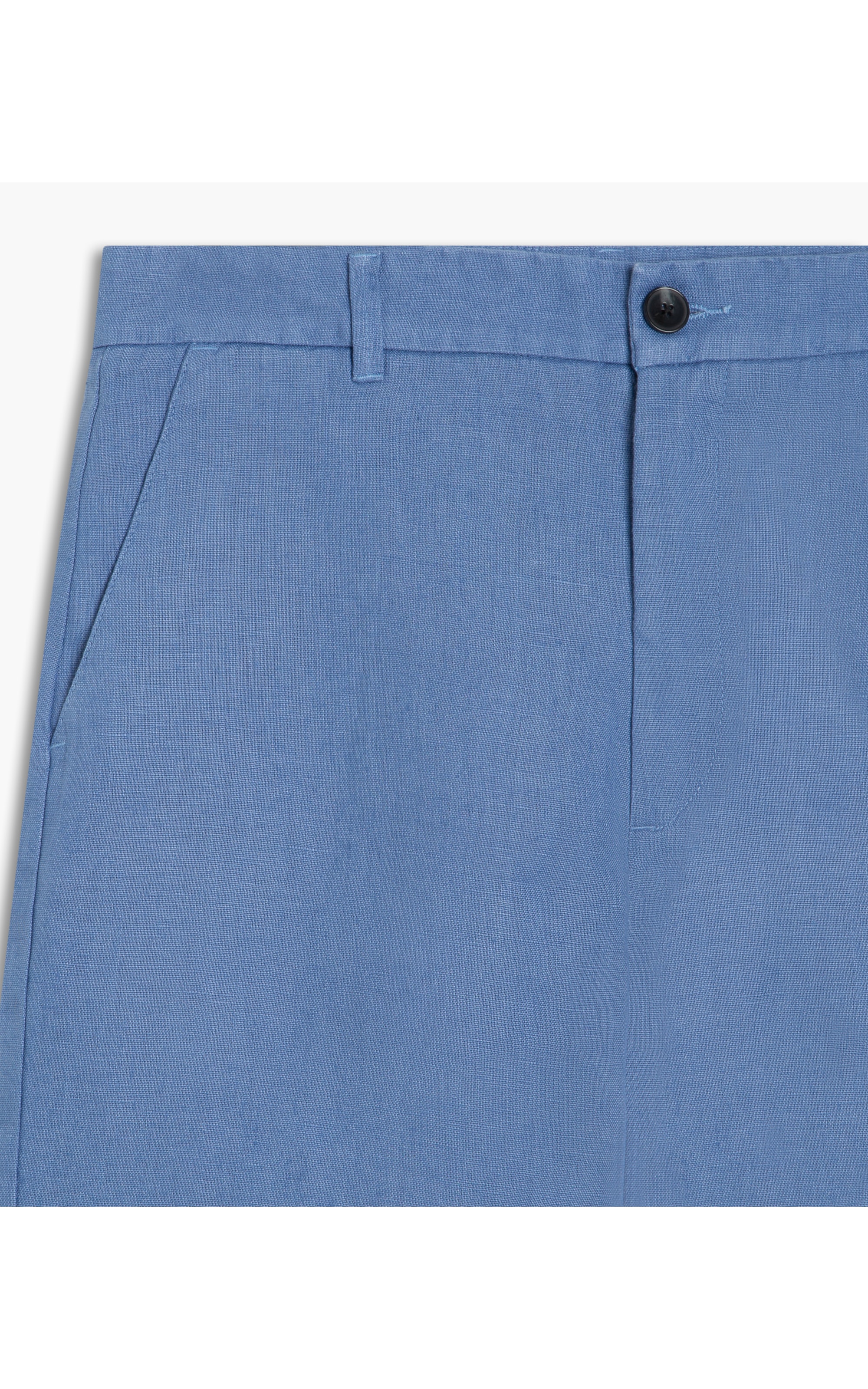 Bermuda  Puro Linho Chino Li Azul Jeans