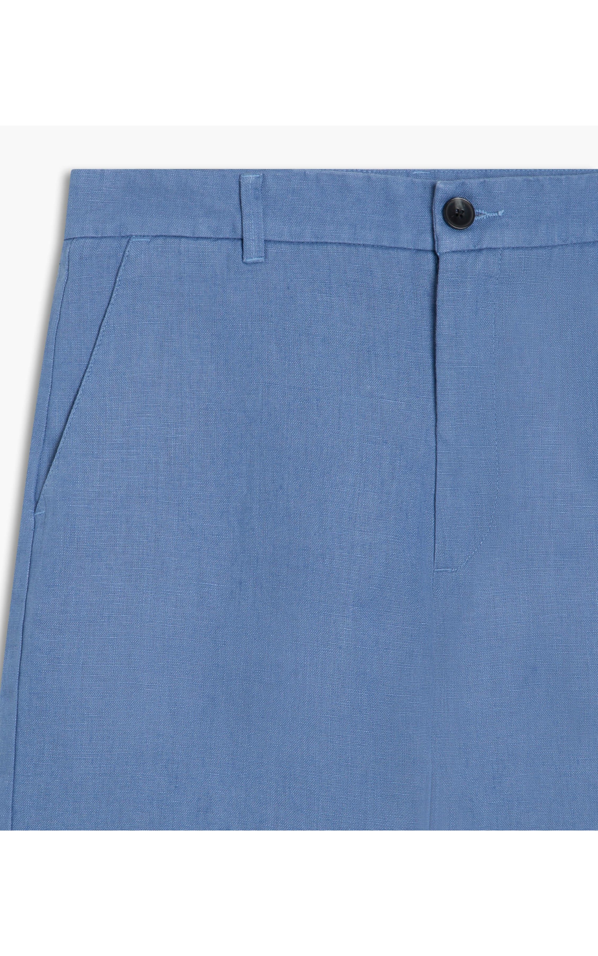 Bermuda  Puro Linho Chino Li Azul Jeans