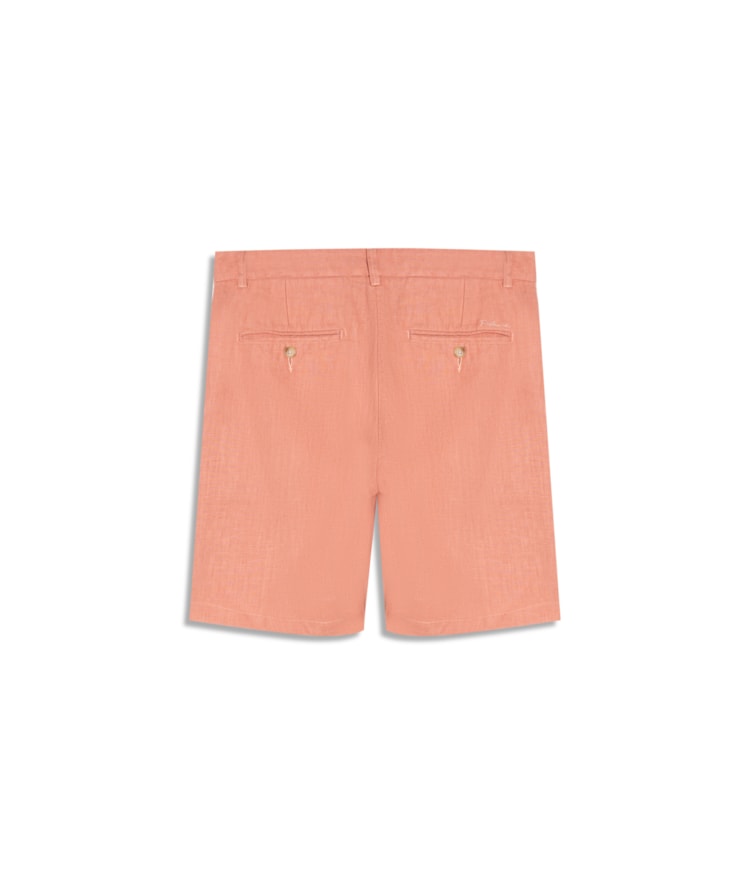 Bermuda  Puro Linho Chino Li Blush