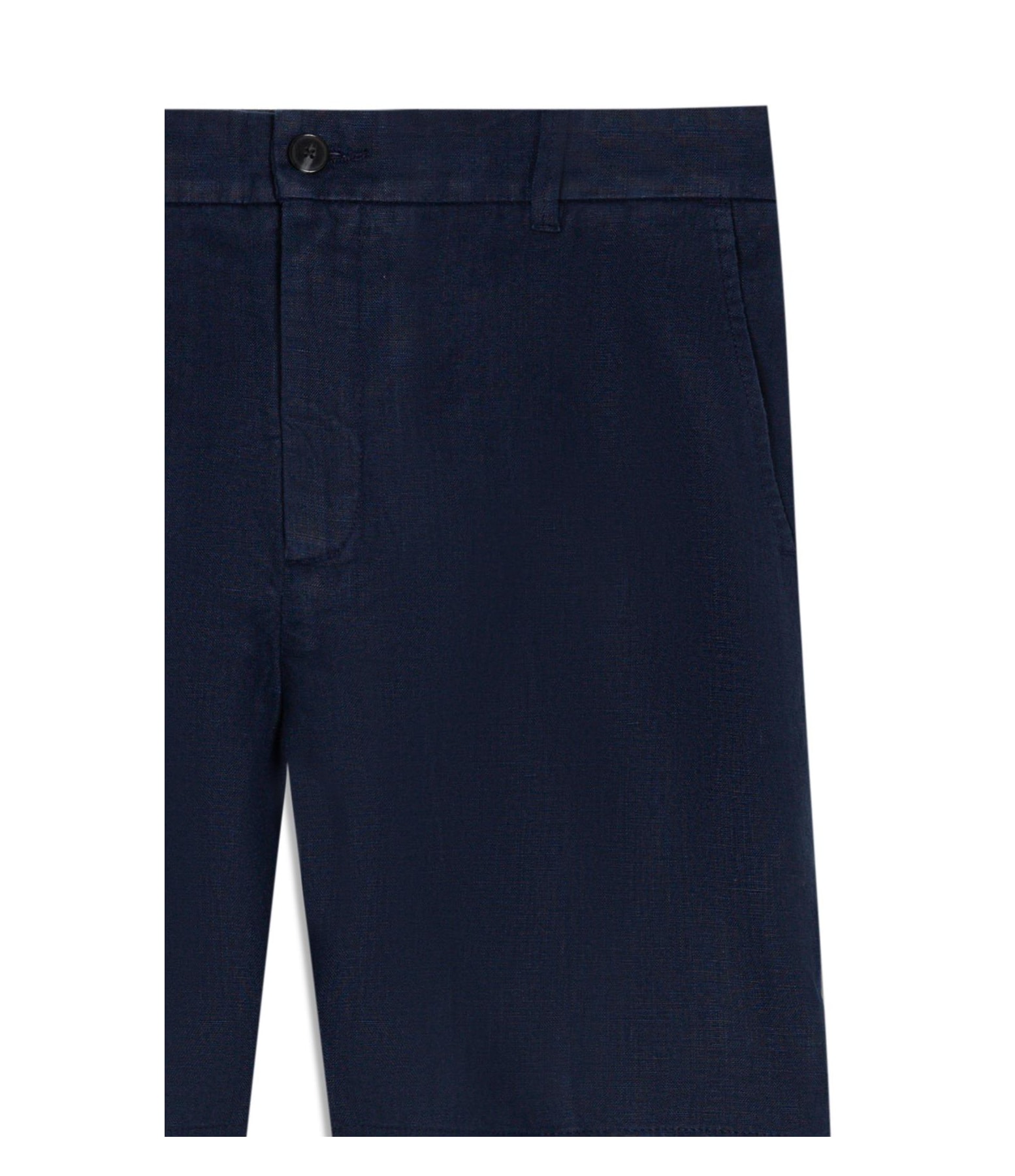 Bermuda  Puro Linho Chino Li Dark Navy