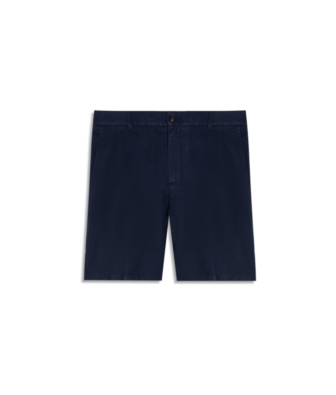 Bermuda  Puro Linho Chino Li Dark Navy