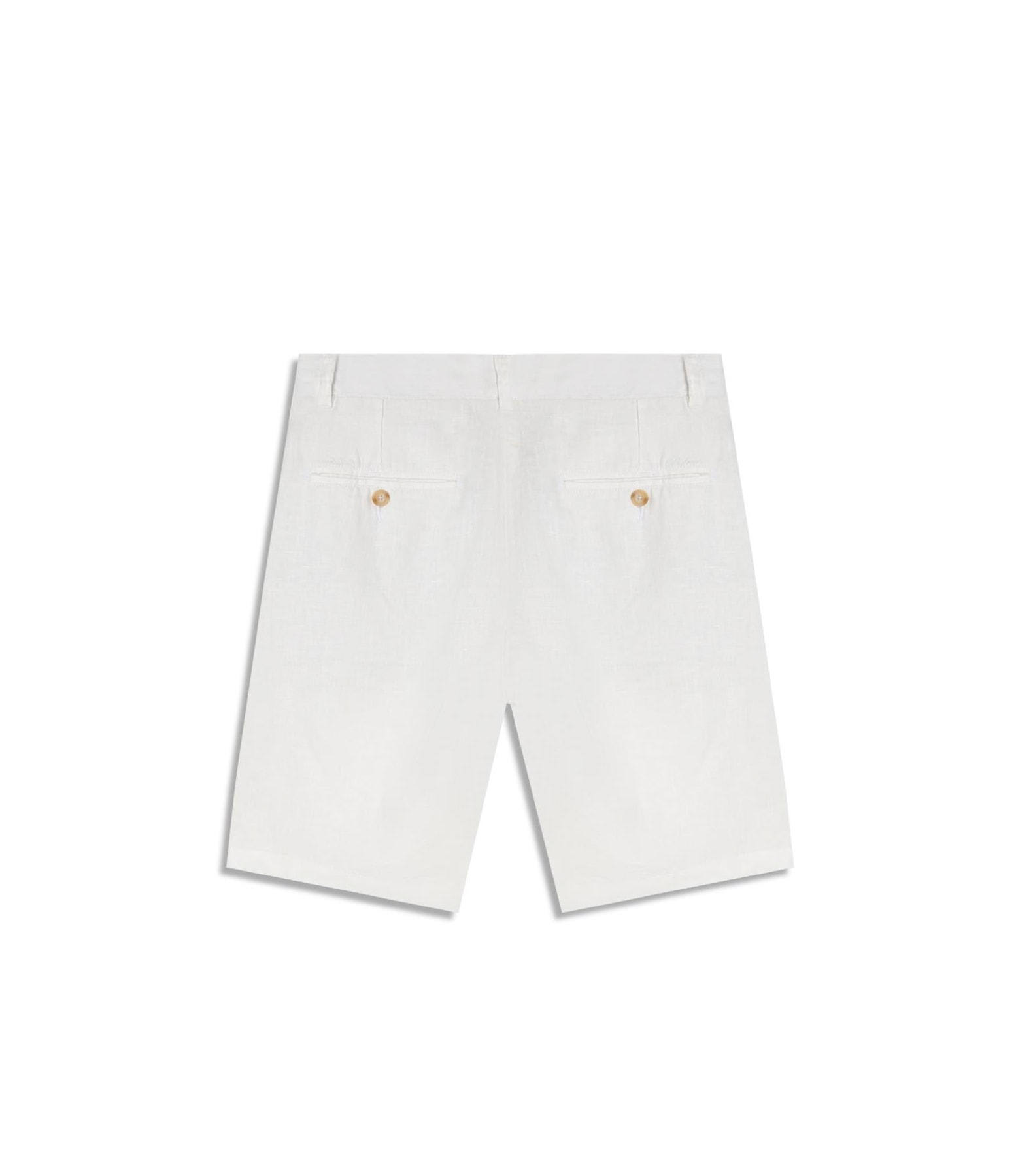 Bermuda  Puro Linho Chino Li Off White