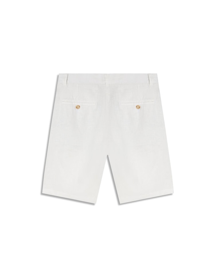 Bermuda  Puro Linho Chino Li Off White