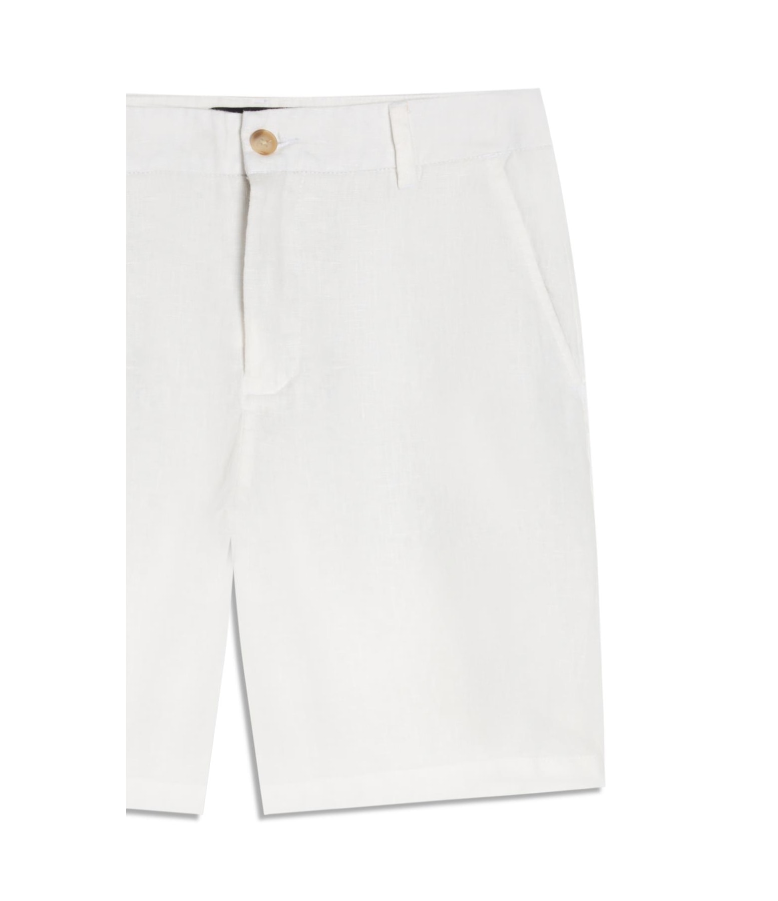 Bermuda  Puro Linho Chino Li Off White