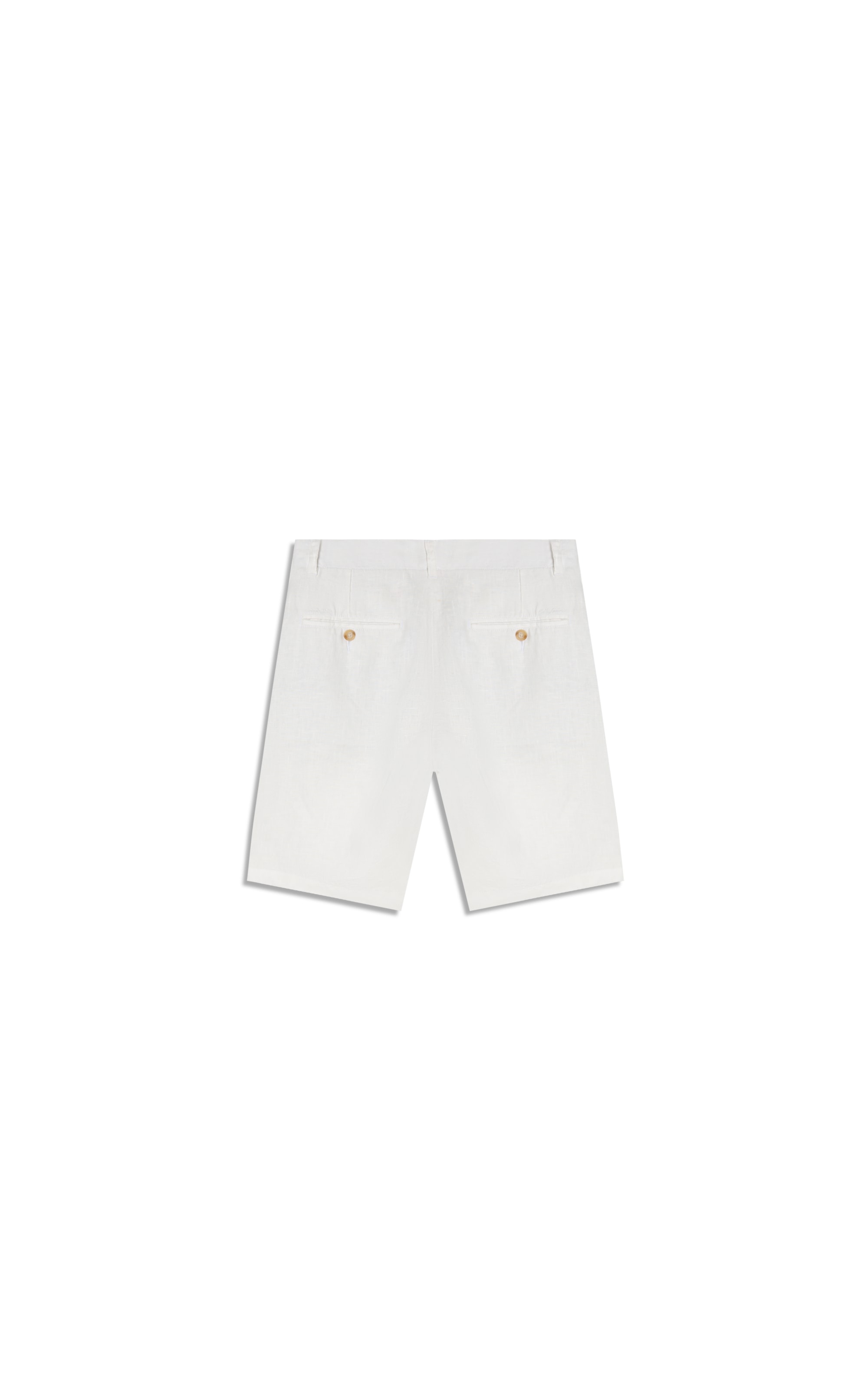 Bermuda  Puro Linho Chino Li Off White