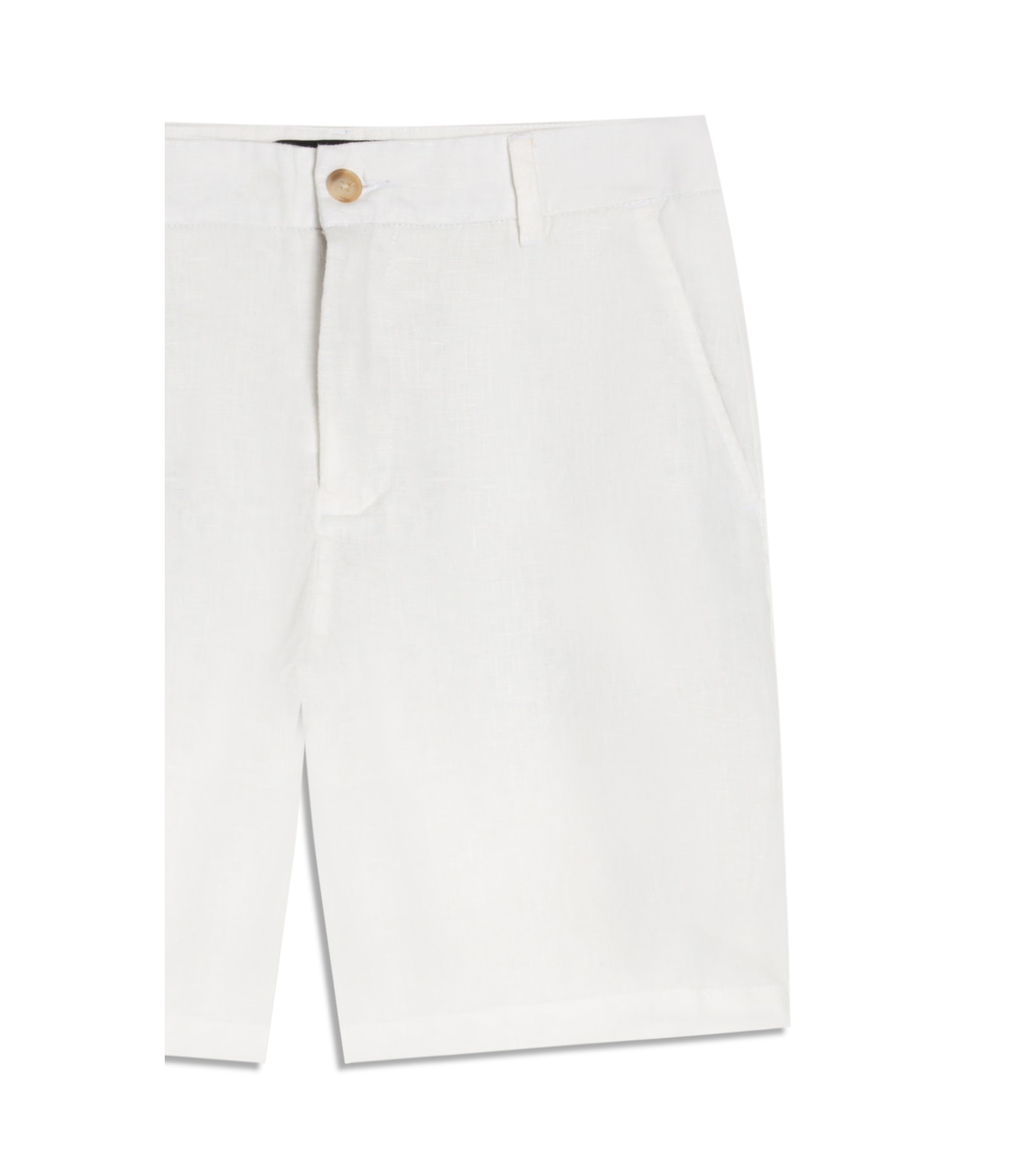 Bermuda  Puro Linho Chino Li Off White