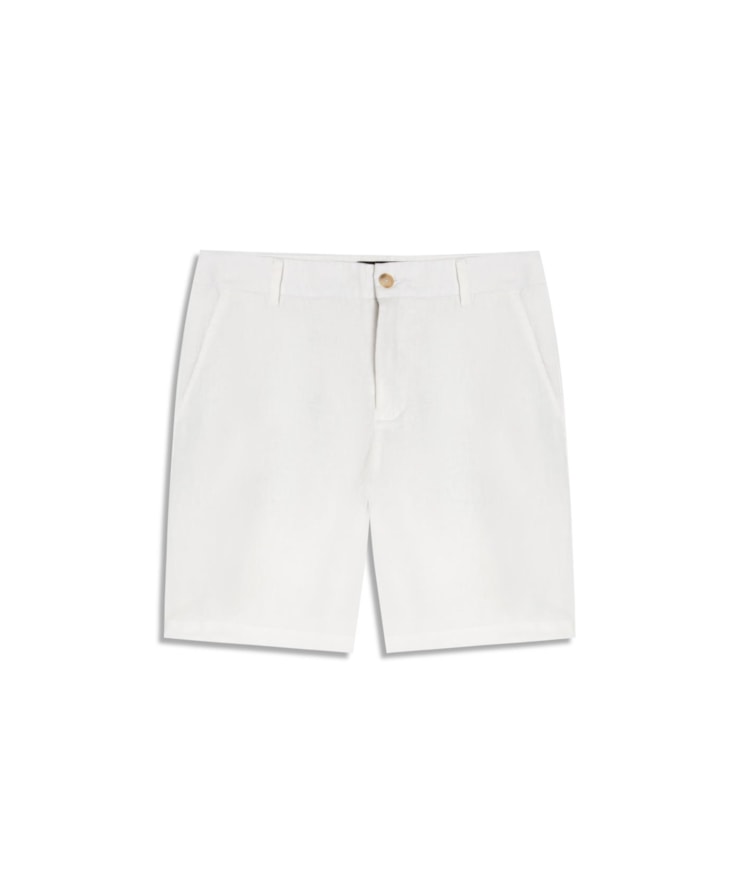Bermuda  Puro Linho Chino Li Off White