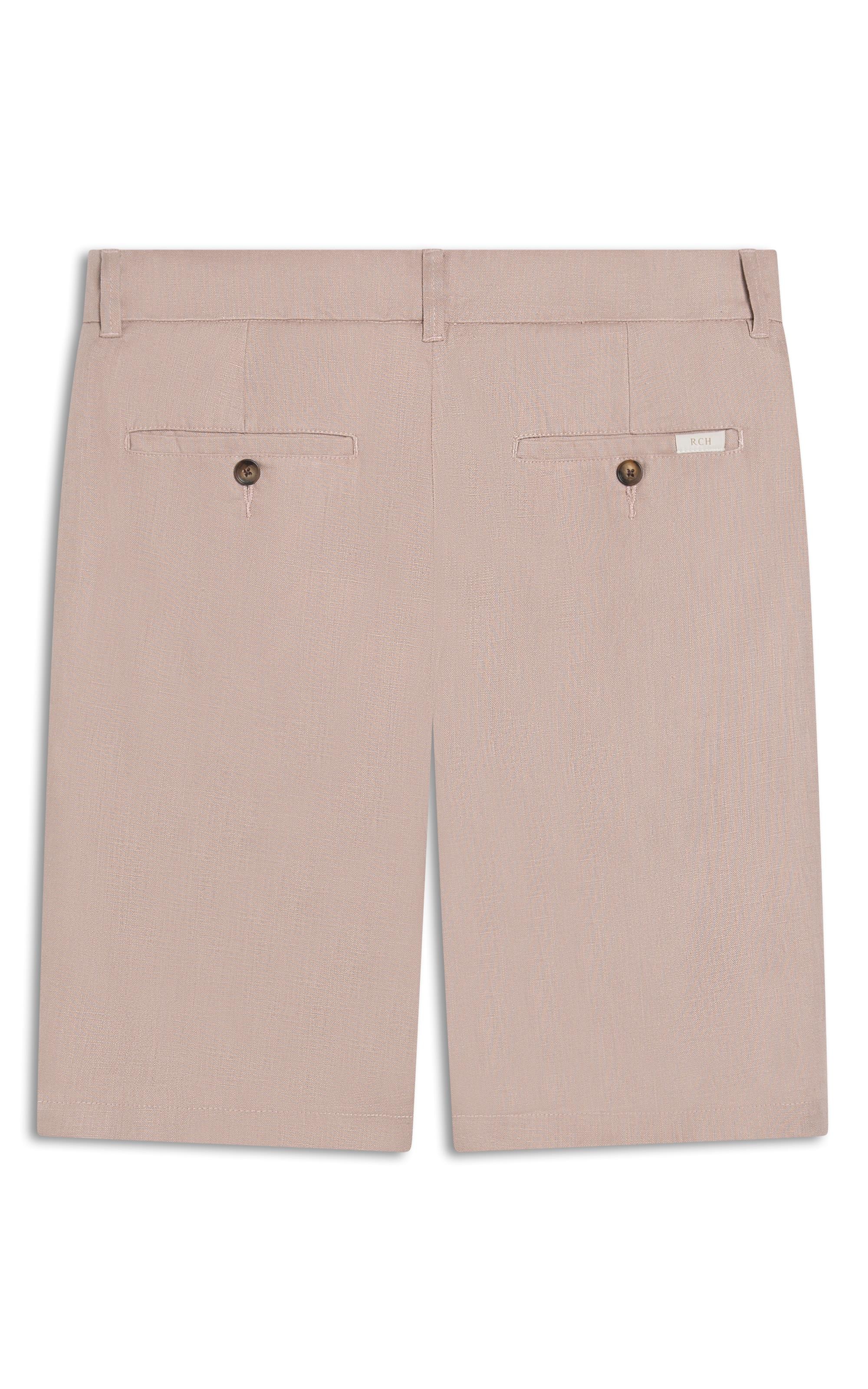 Bermuda Puro Linho Chino Lift Uni Fendi
