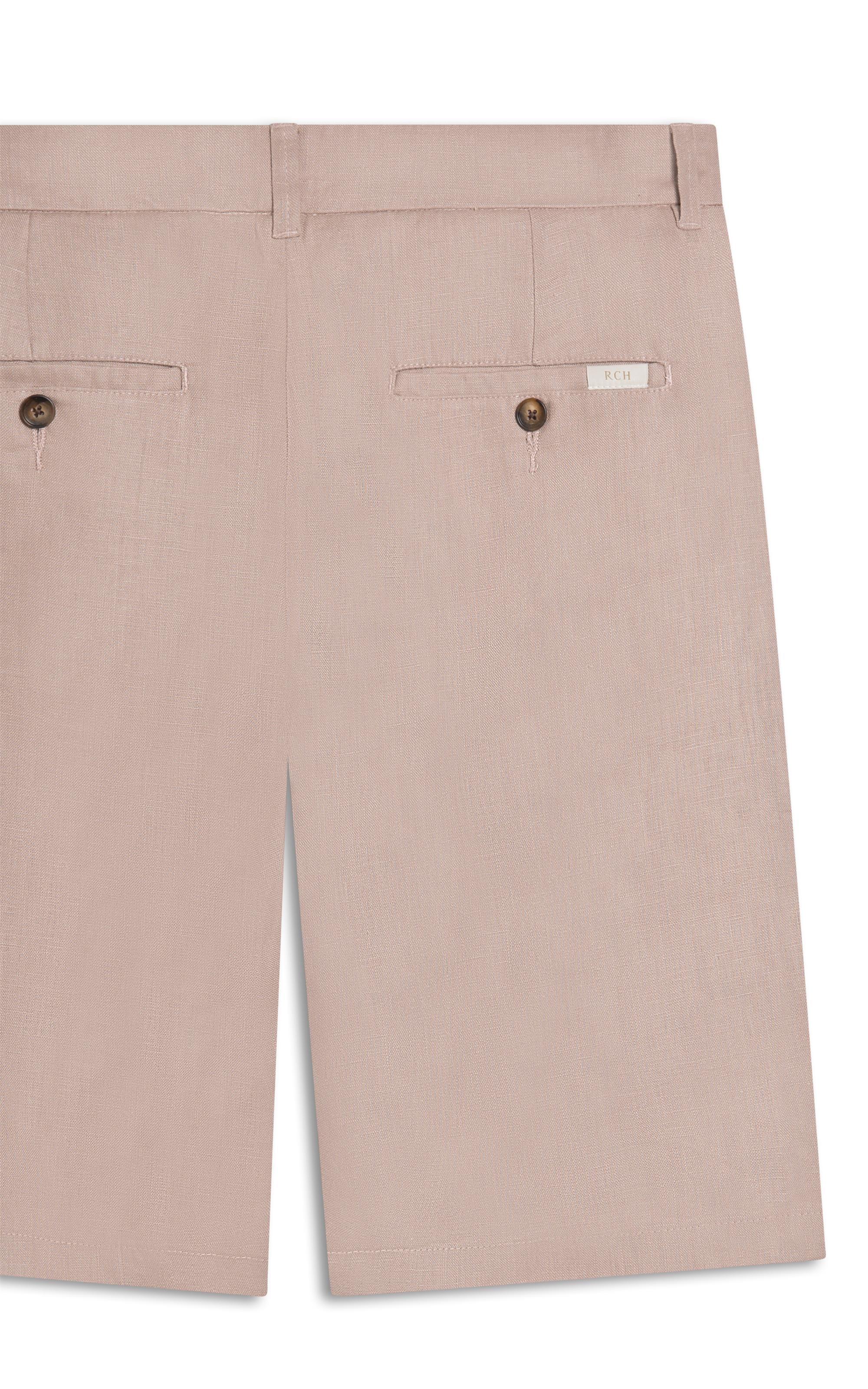 Bermuda Puro Linho Chino Lift Uni Fendi