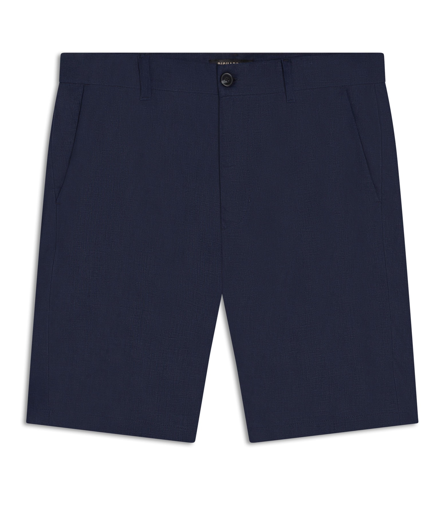Bermuda Puro Linho Chino Lift Uni Marinho