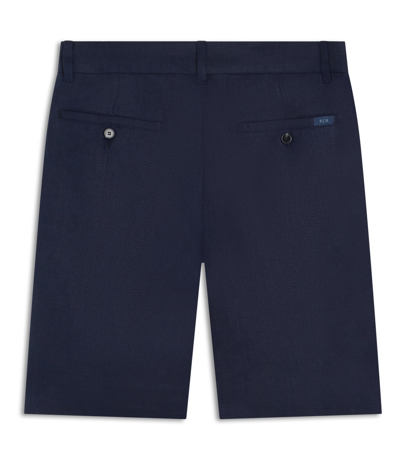 Bermuda Puro Linho Chino Lift Uni Marinho