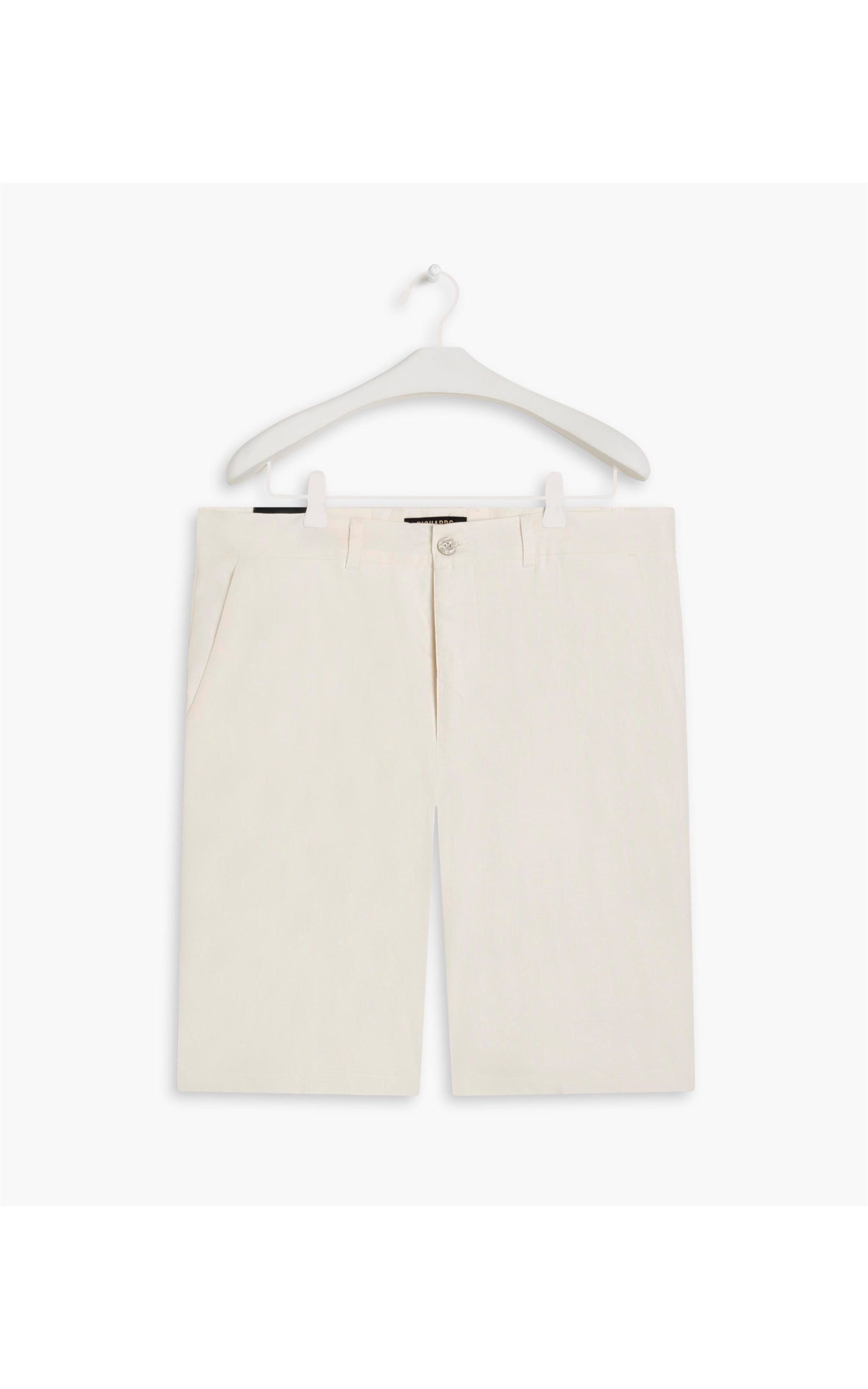 Bermuda  Puro Linho Chino Linsar Branco