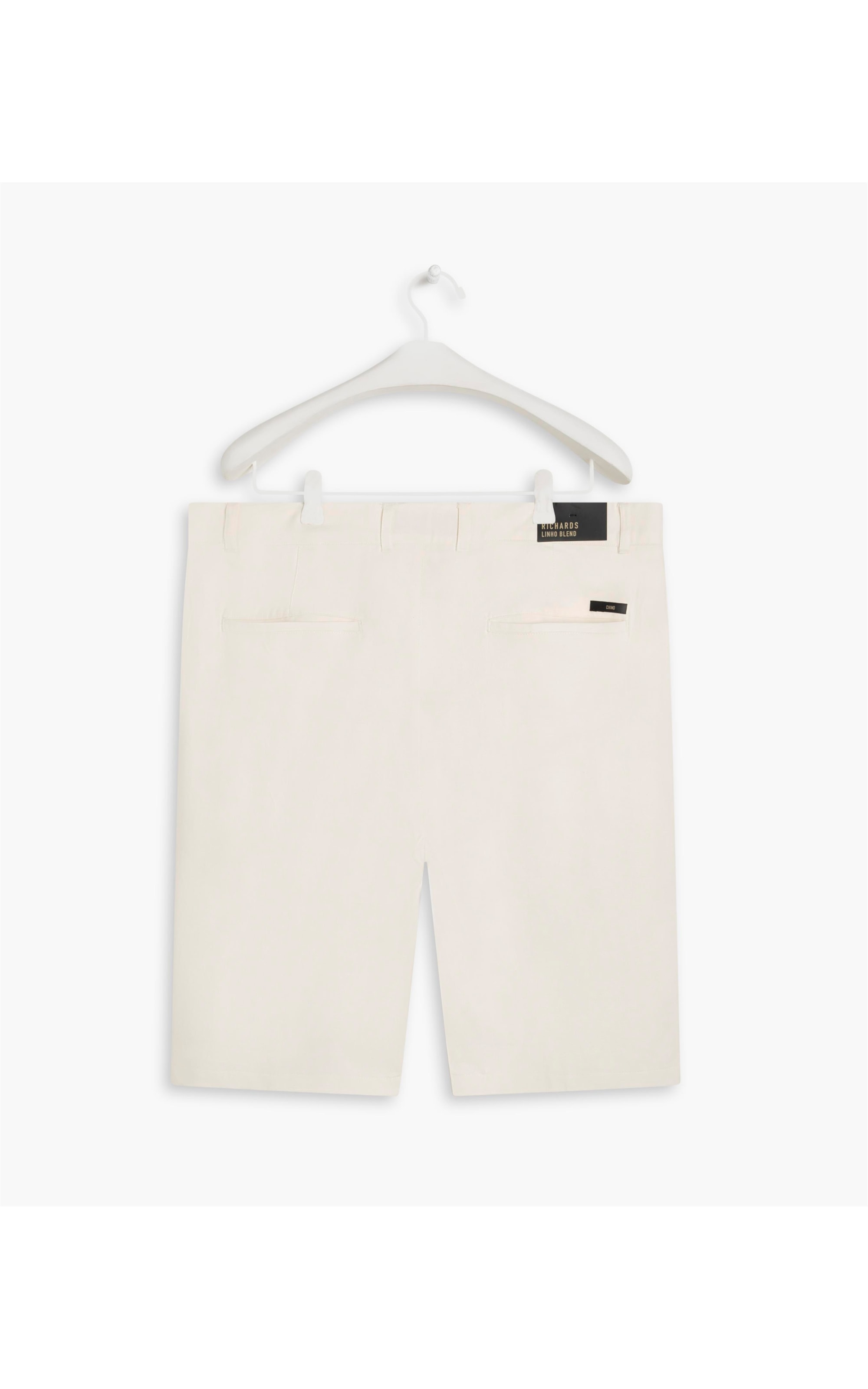 Bermuda  Puro Linho Chino Linsar Branco
