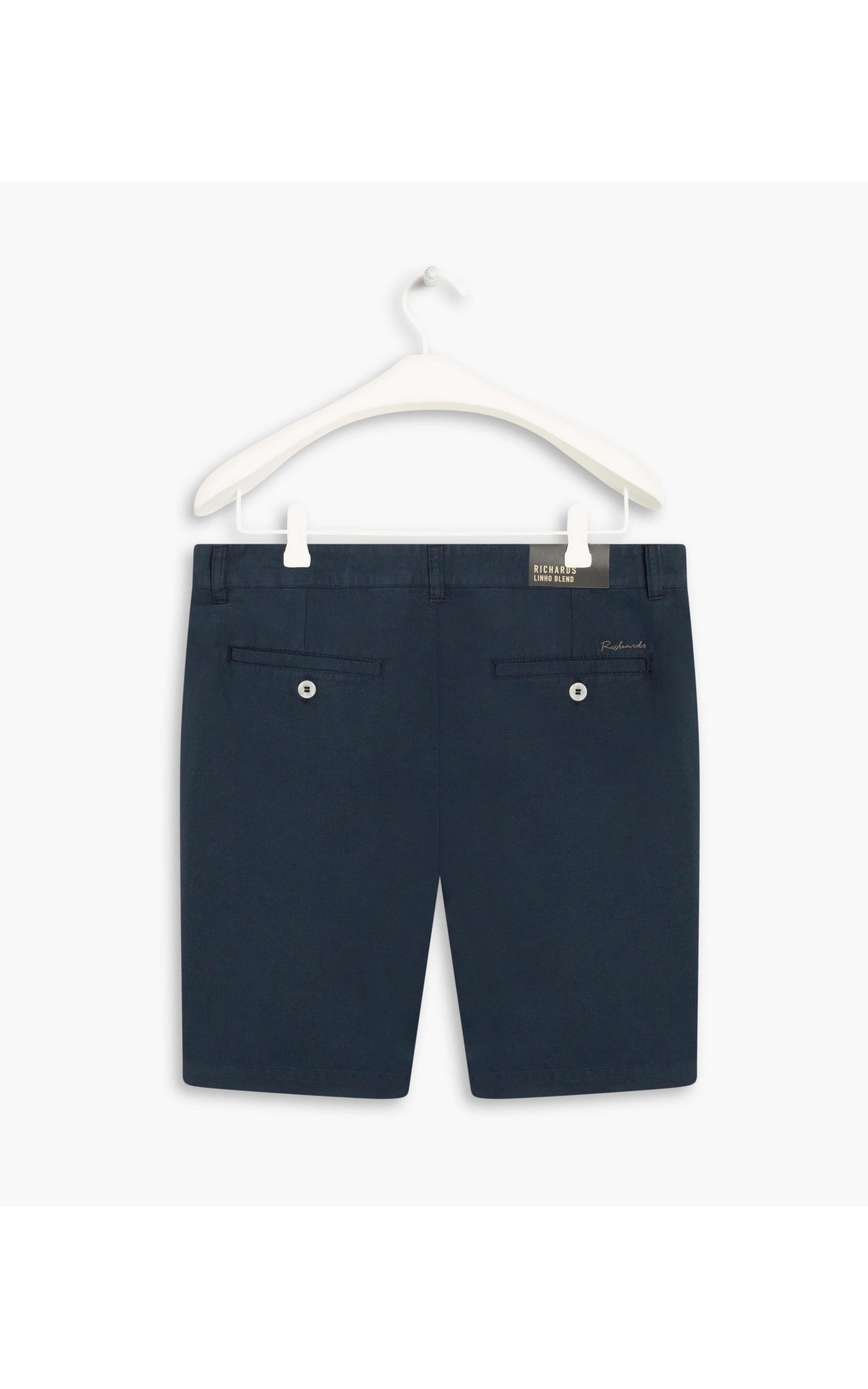 Bermuda  Puro Linho Chino Linsar Dark Navy