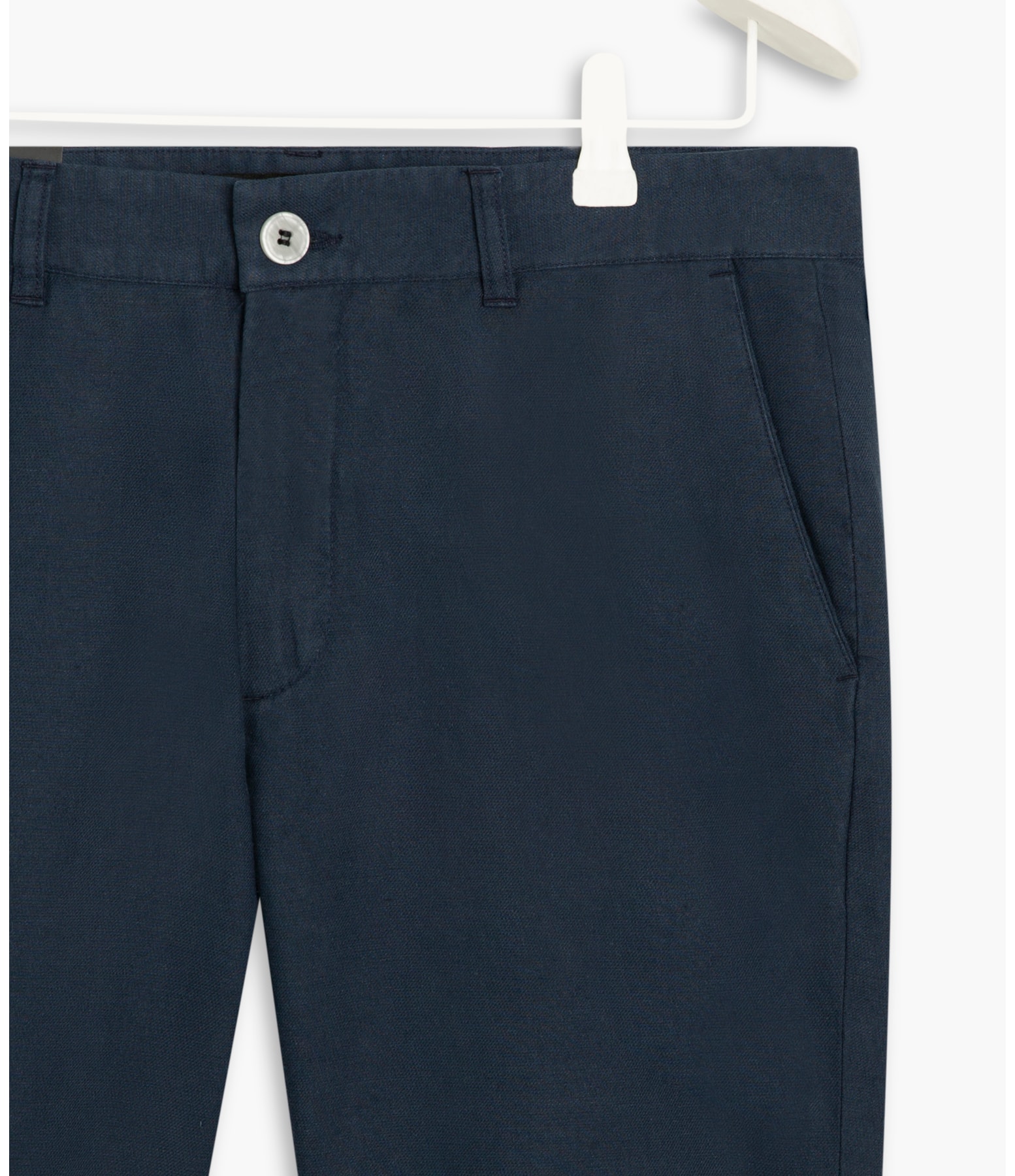 Bermuda  Puro Linho Chino Linsar Dark Navy