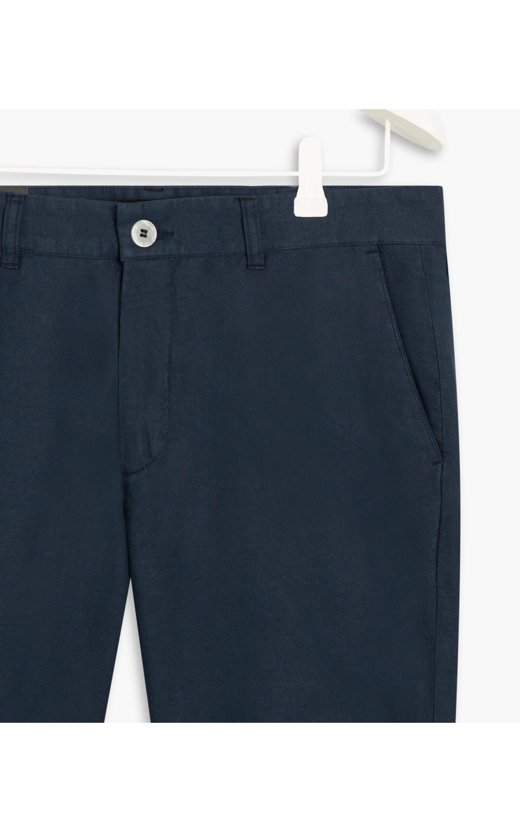 Bermuda  Puro Linho Chino Linsar Dark Navy