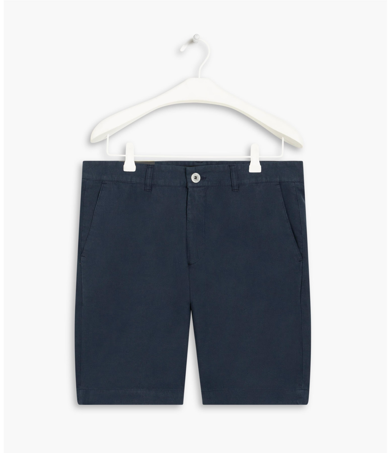 Bermuda  Puro Linho Chino Linsar Dark Navy