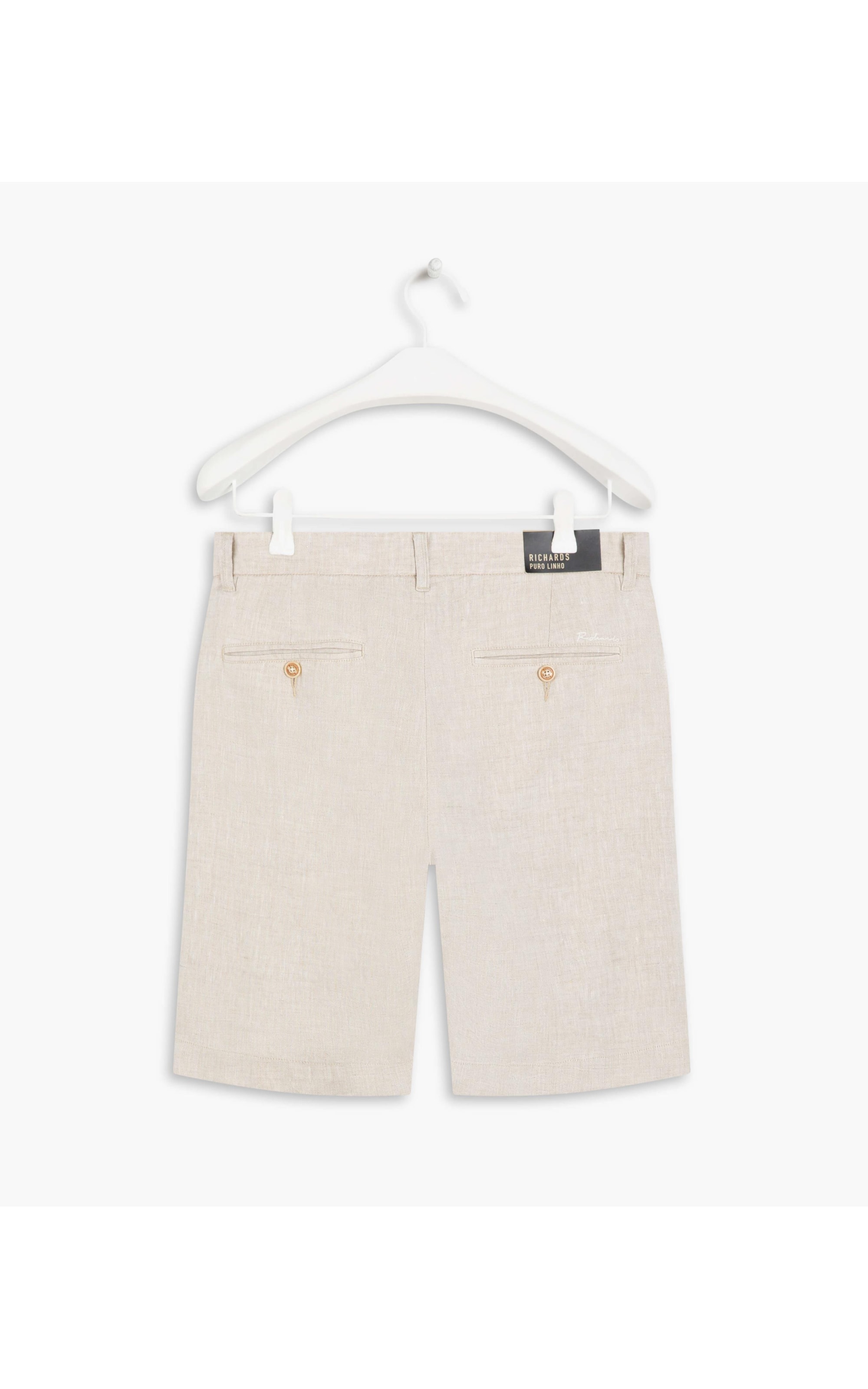 Bermuda  Puro Linho Chino Santorini  Sandy