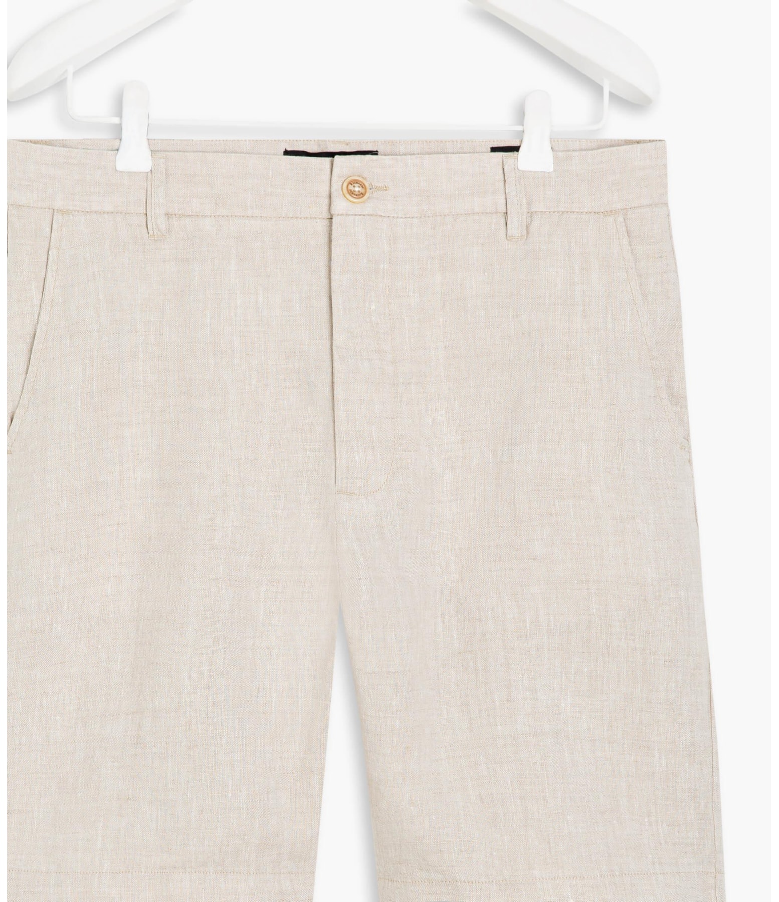 Bermuda  Puro Linho Chino Santorini  Sandy
