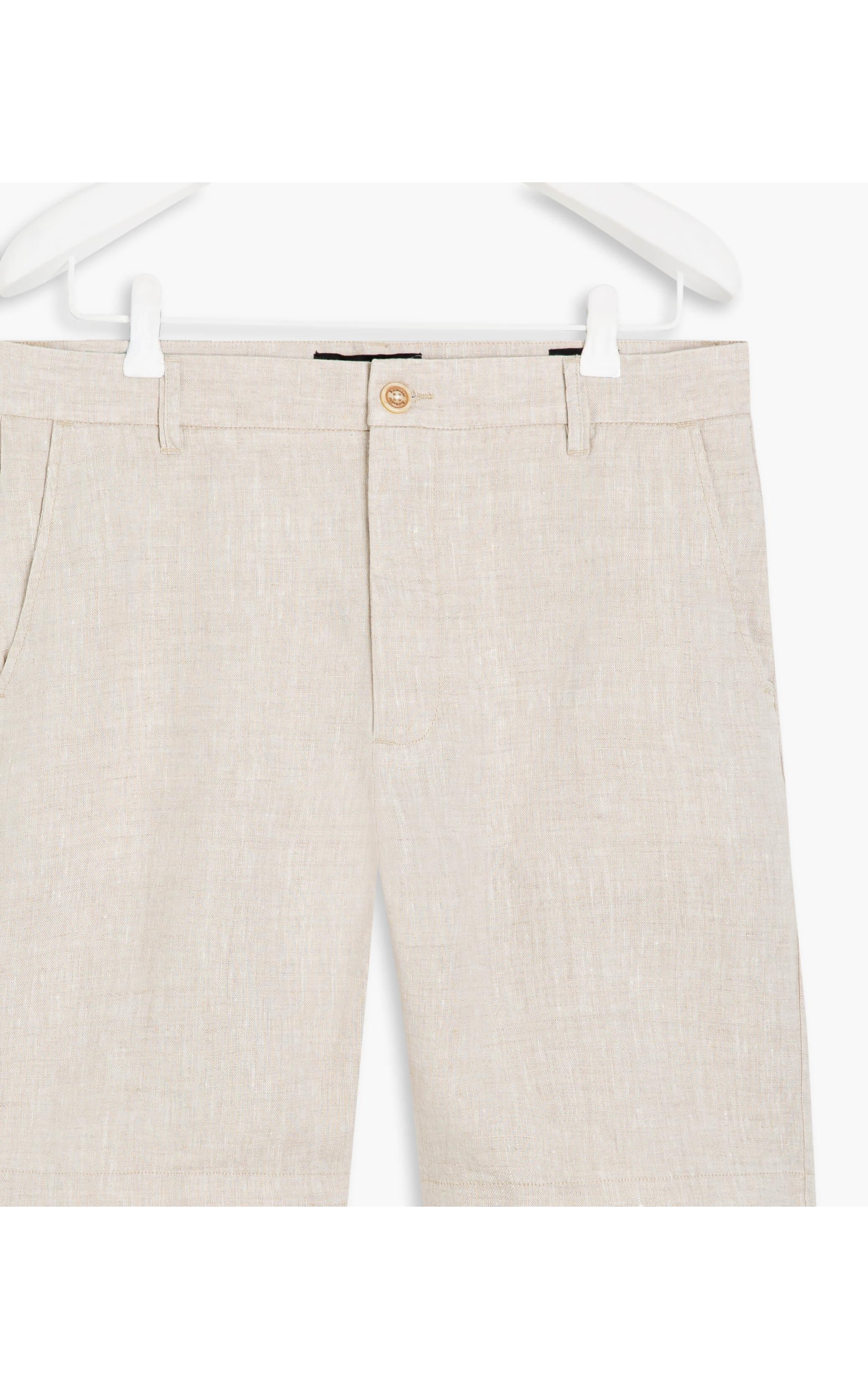 Bermuda  Puro Linho Chino Santorini  Sandy