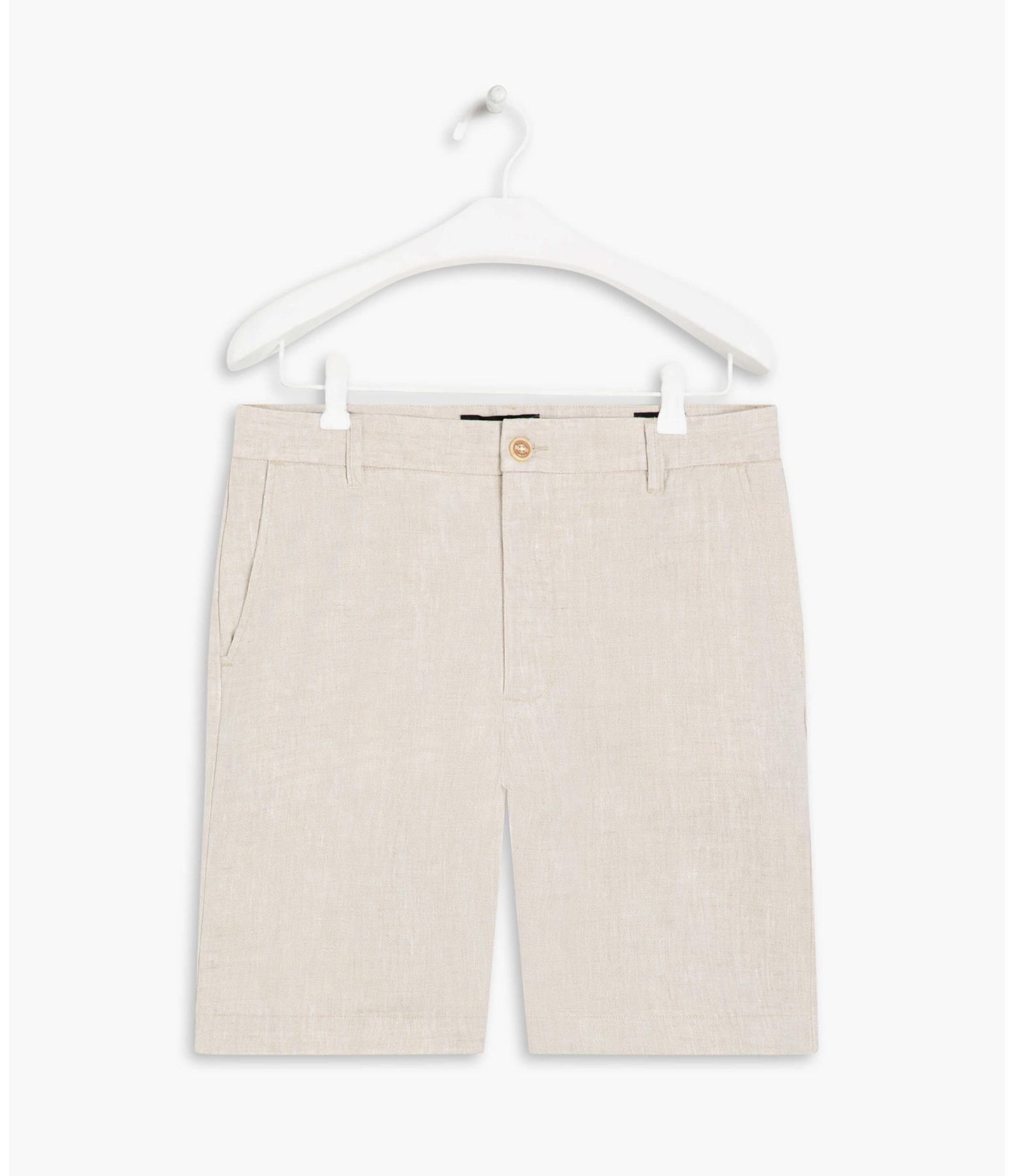 Bermuda  Puro Linho Chino Santorini  Sandy