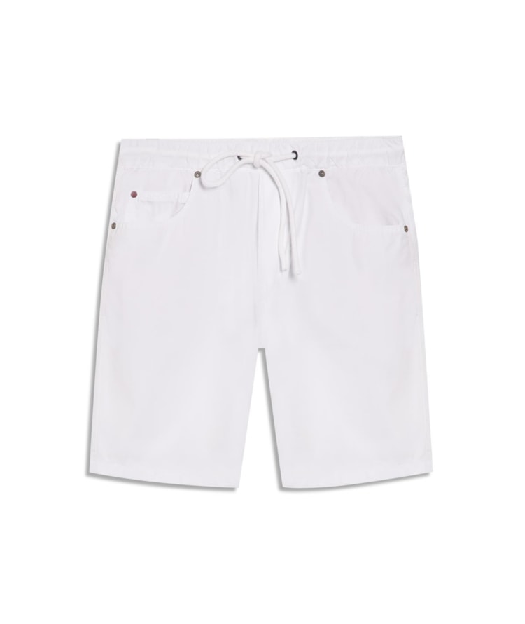 Bermuda Relax 5pockets Bolt Branco