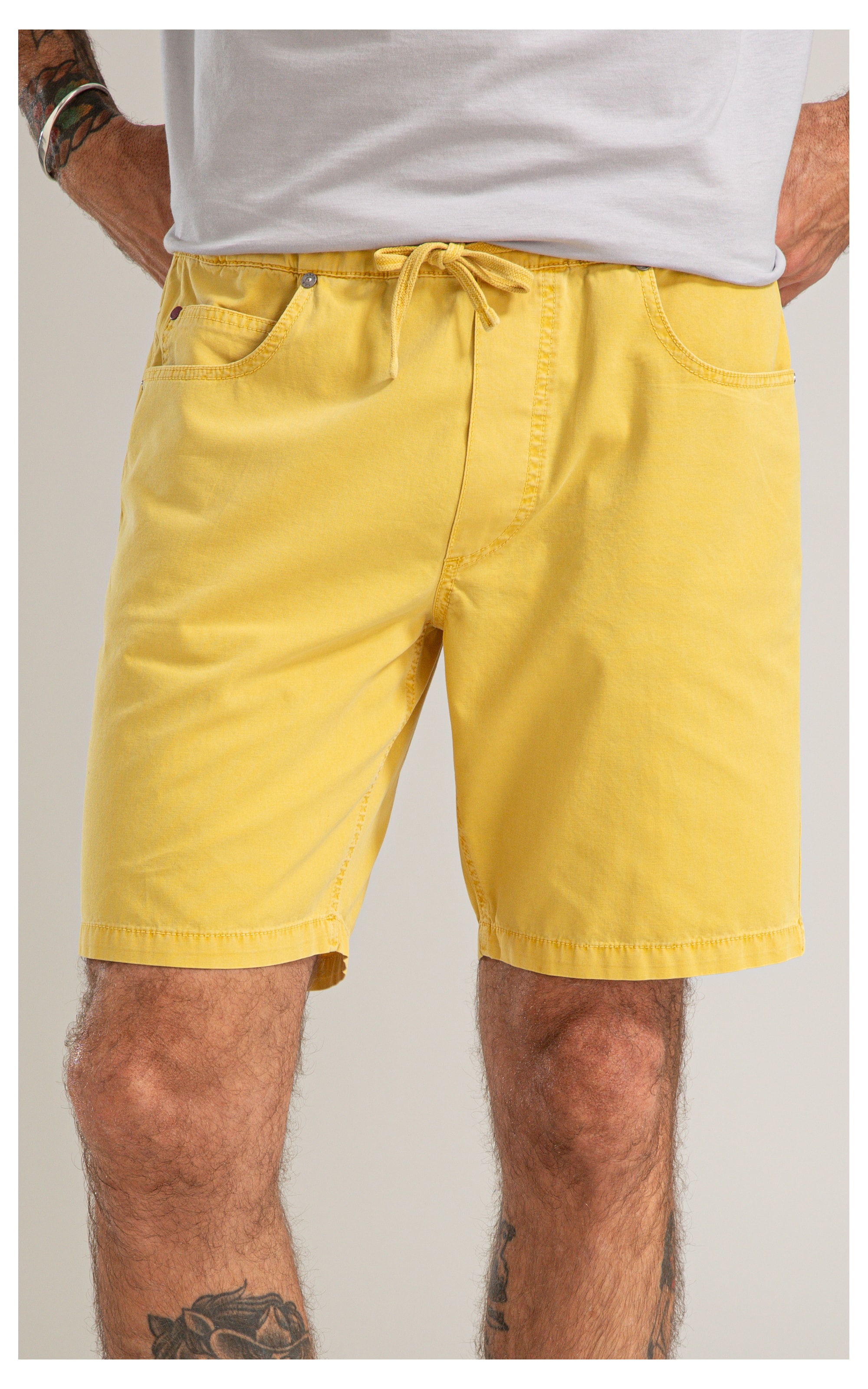 Bermuda Relax 5pockets Bolt Mostarda