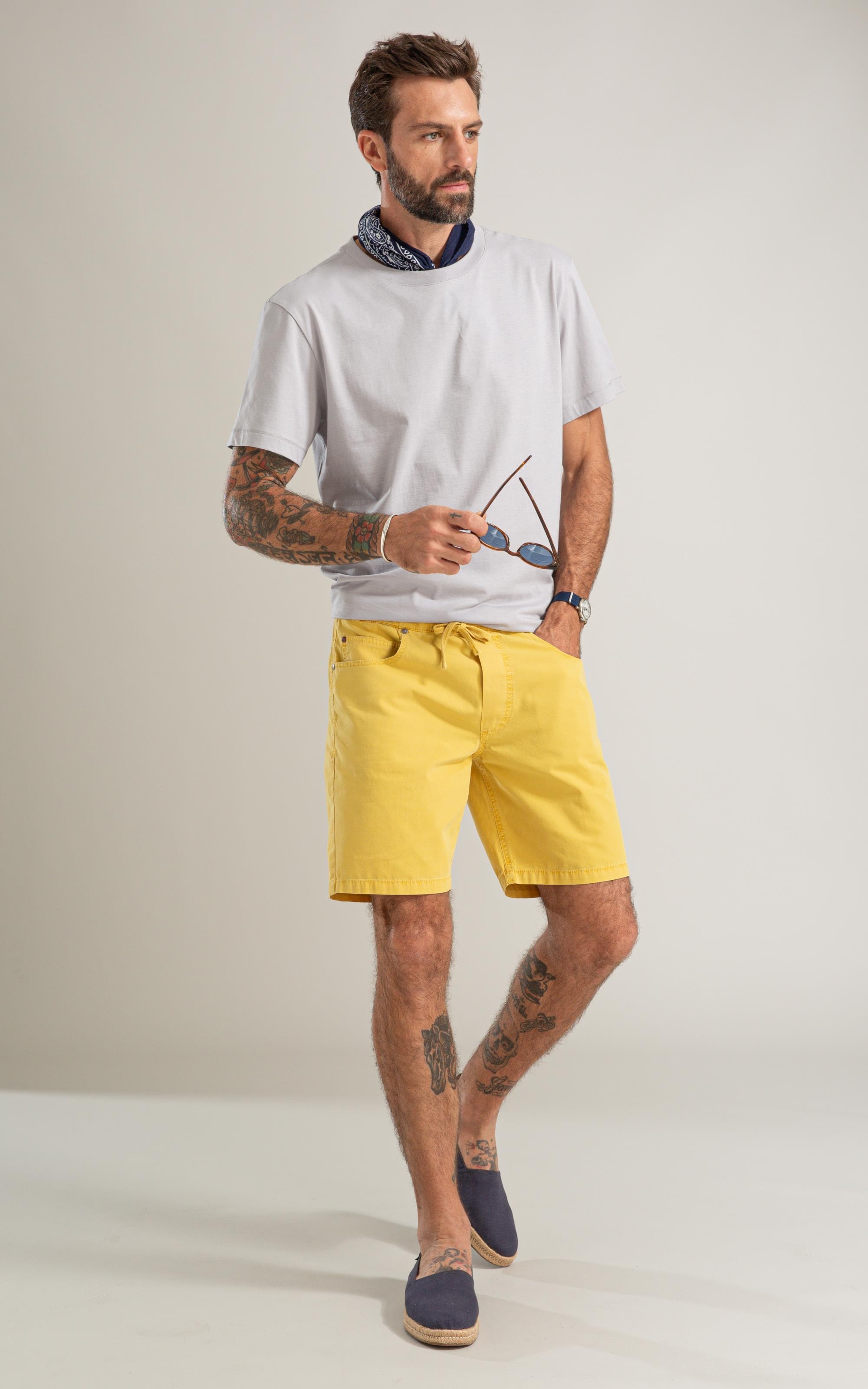 Bermuda Relax 5pockets Bolt Mostarda