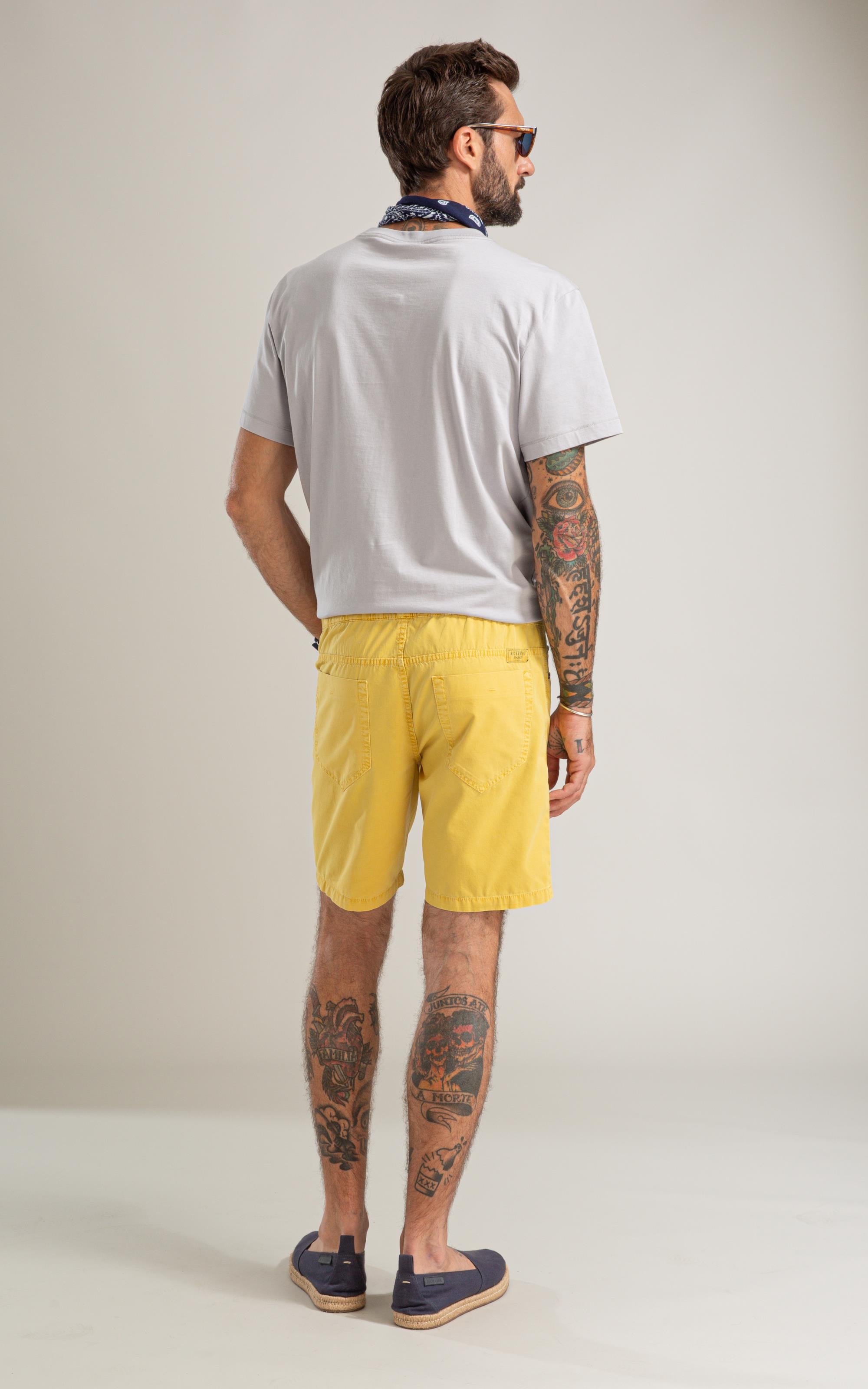 Bermuda Relax 5pockets Bolt Mostarda