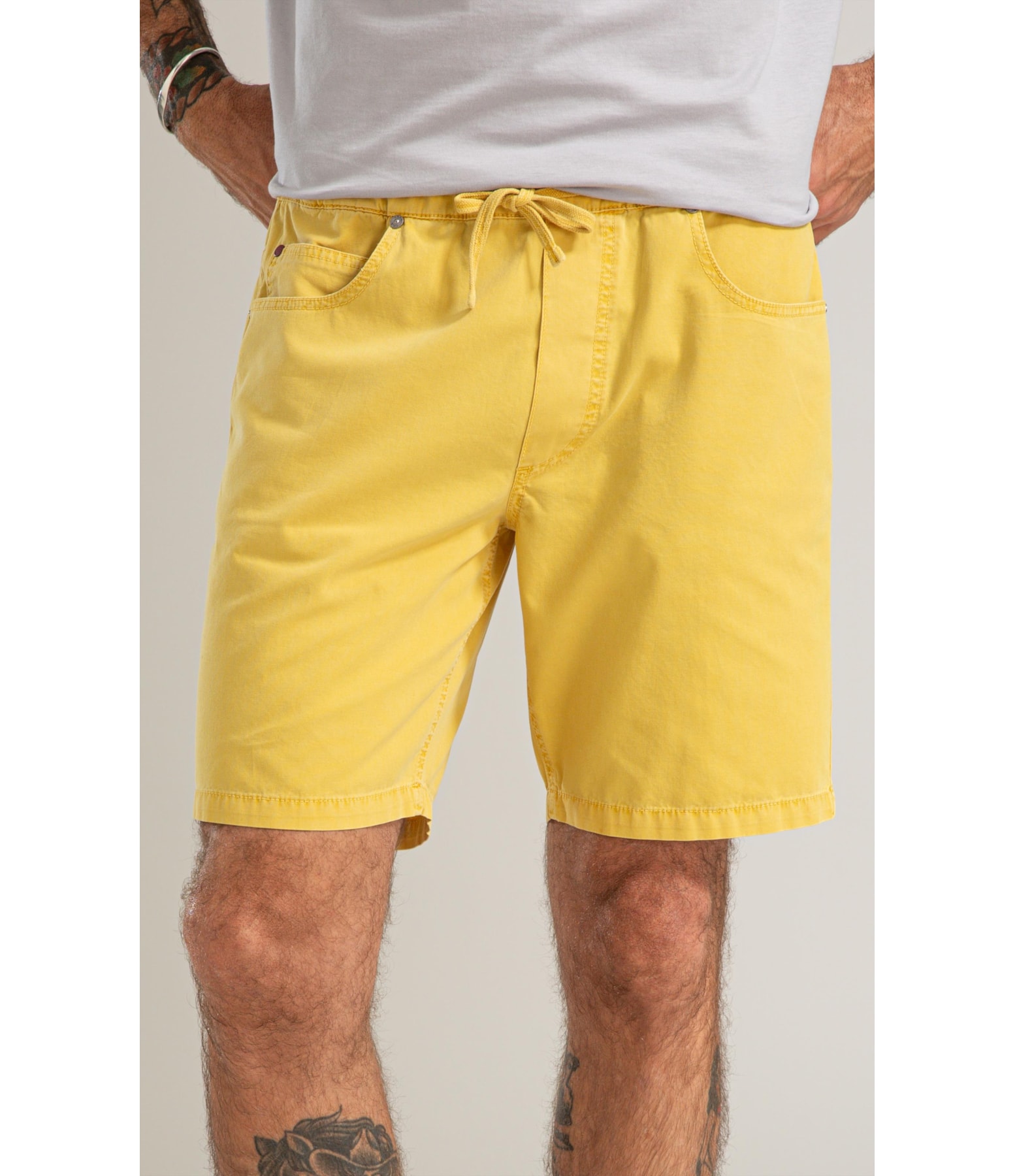 Bermuda Relax 5pockets Bolt Mostarda