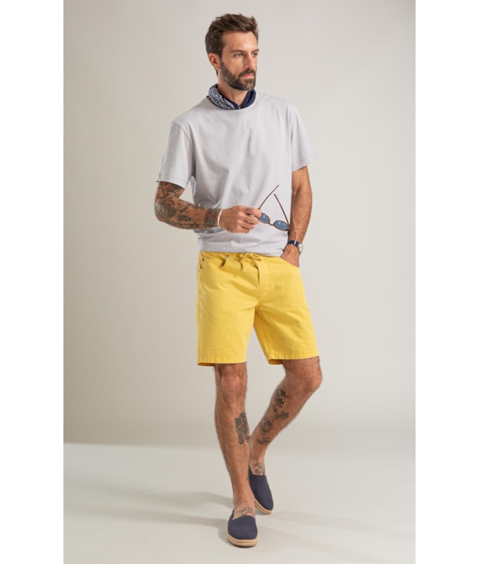 Bermuda Relax 5pockets Bolt Mostarda