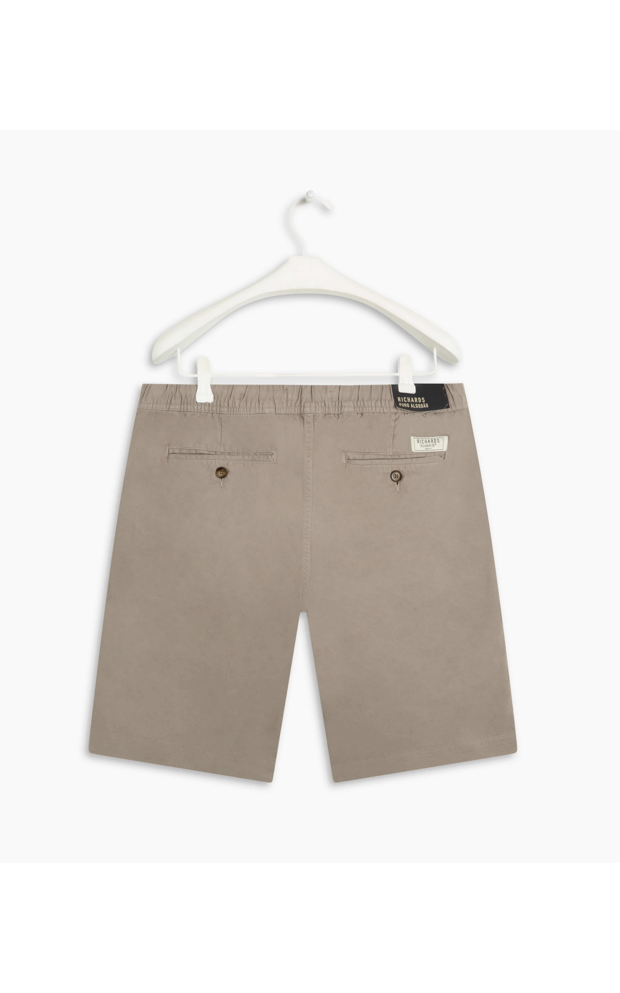 Bermuda Relax Con Cinza Medio