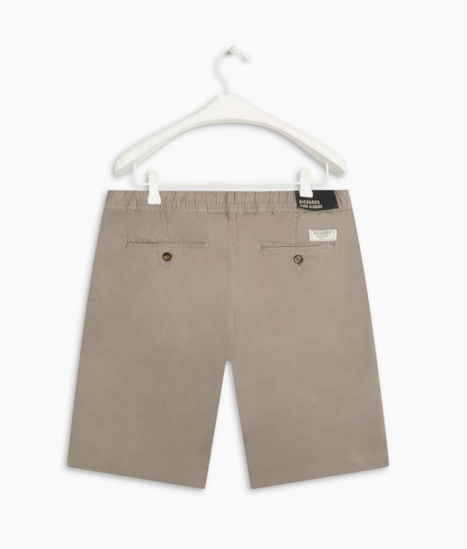 Bermuda Relax Con Cinza Medio