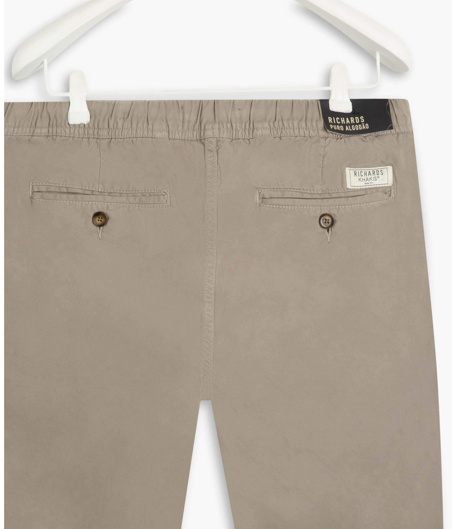 Bermuda Relax Con Cinza Medio