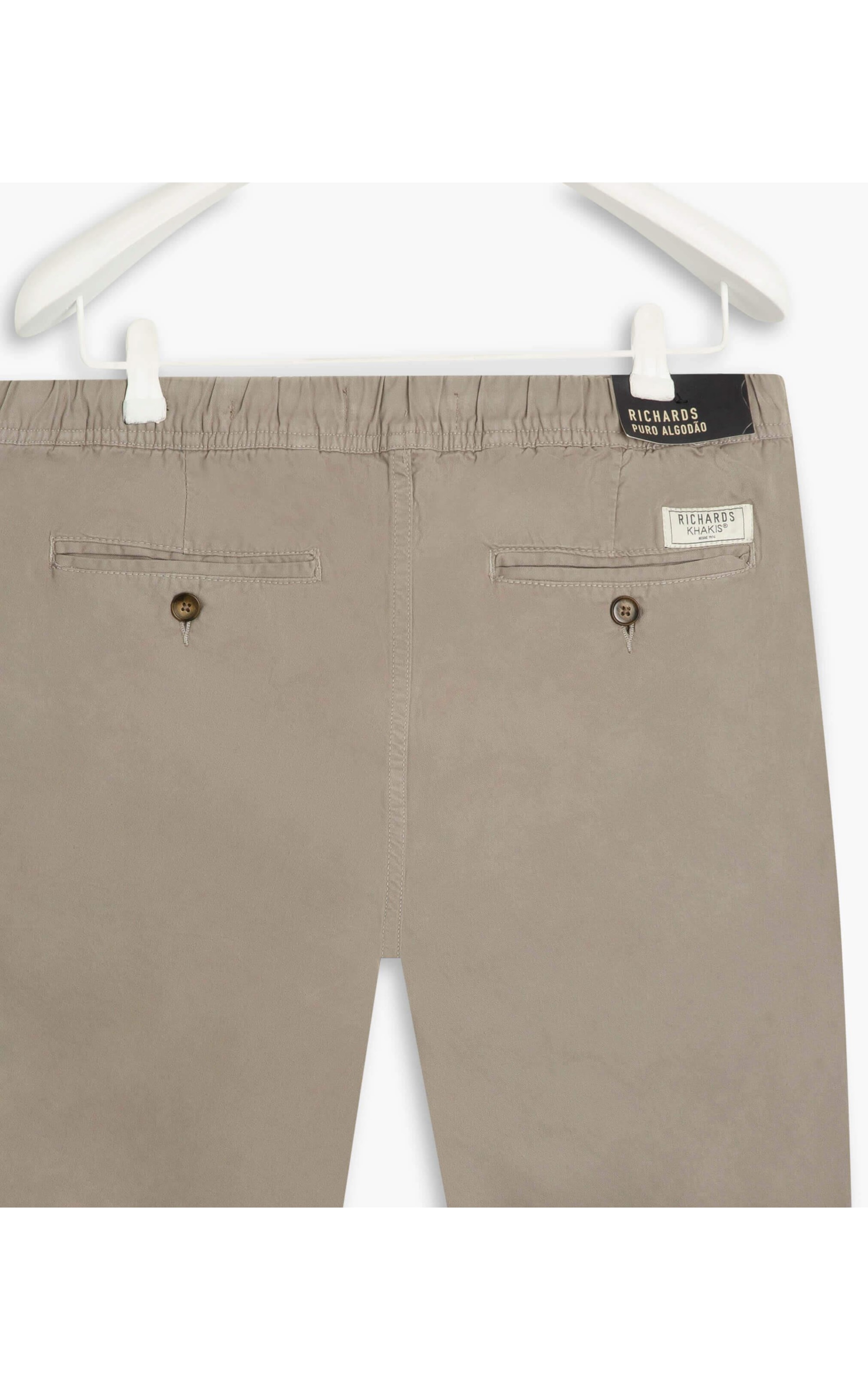 Bermuda Relax Con Cinza Medio