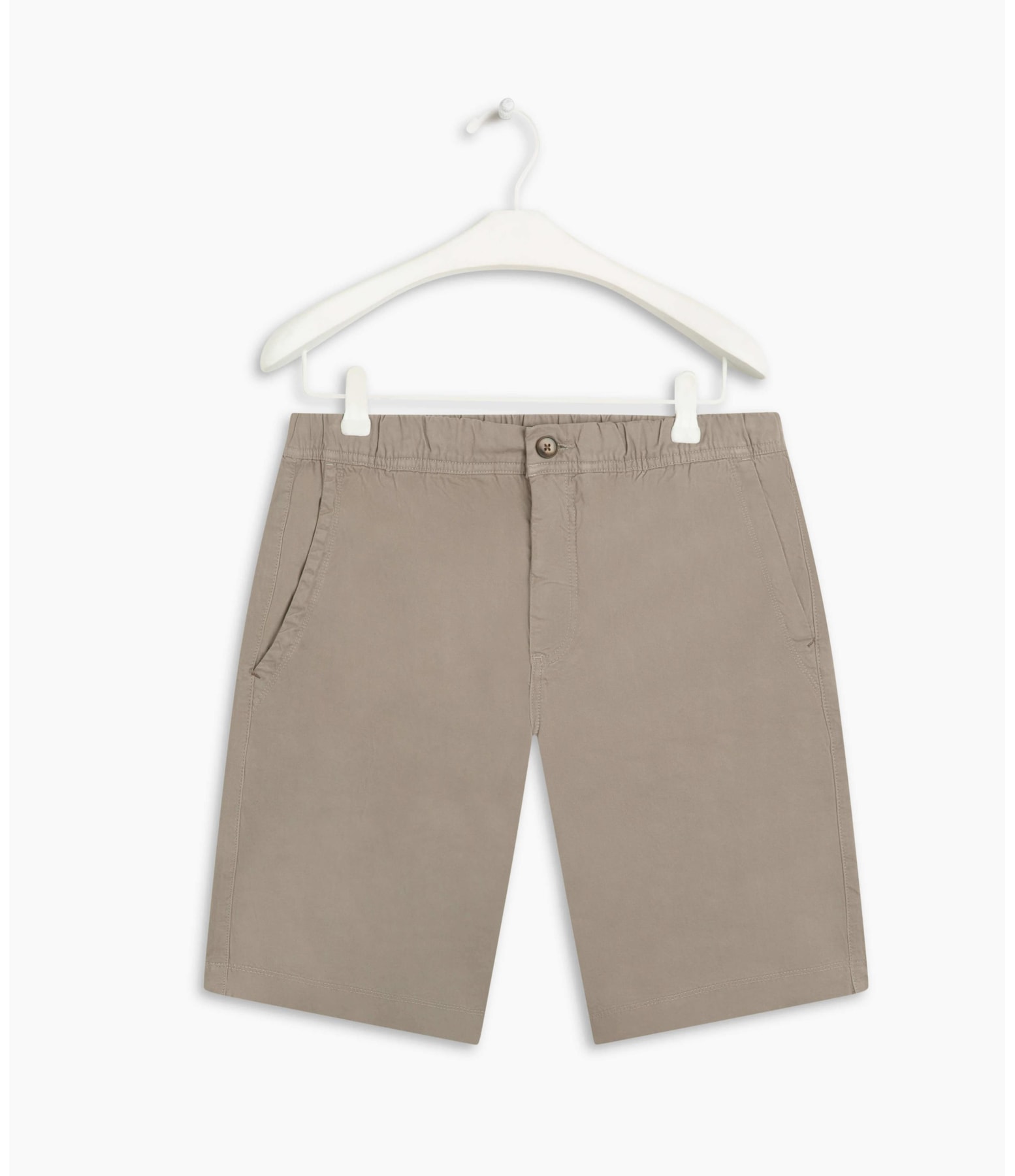 Bermuda Relax Con Cinza Medio