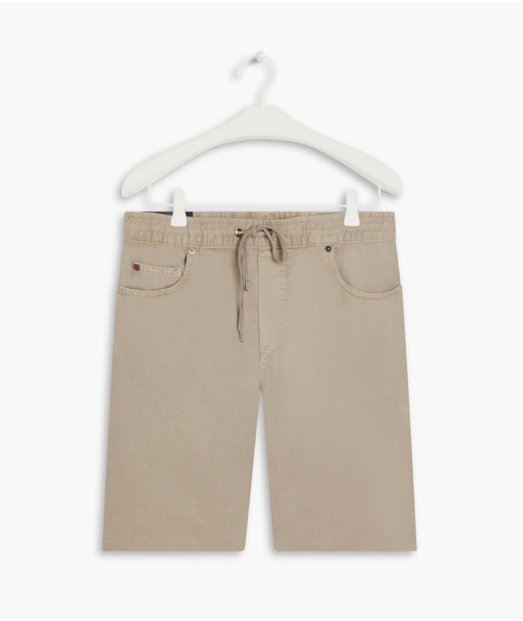 Bermuda Relax Five Pockets Areia Seca