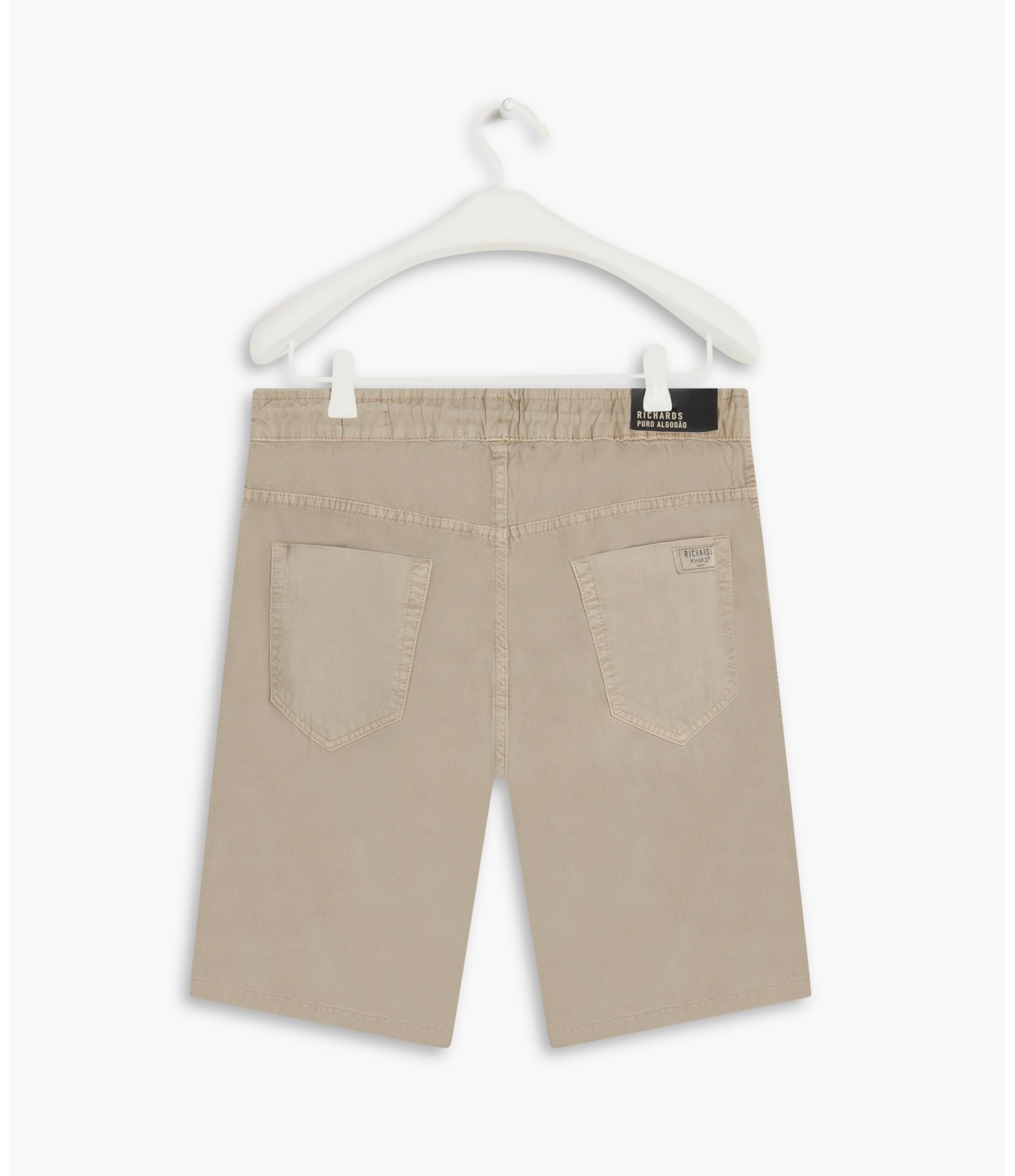 Bermuda Relax Five Pockets Areia Seca