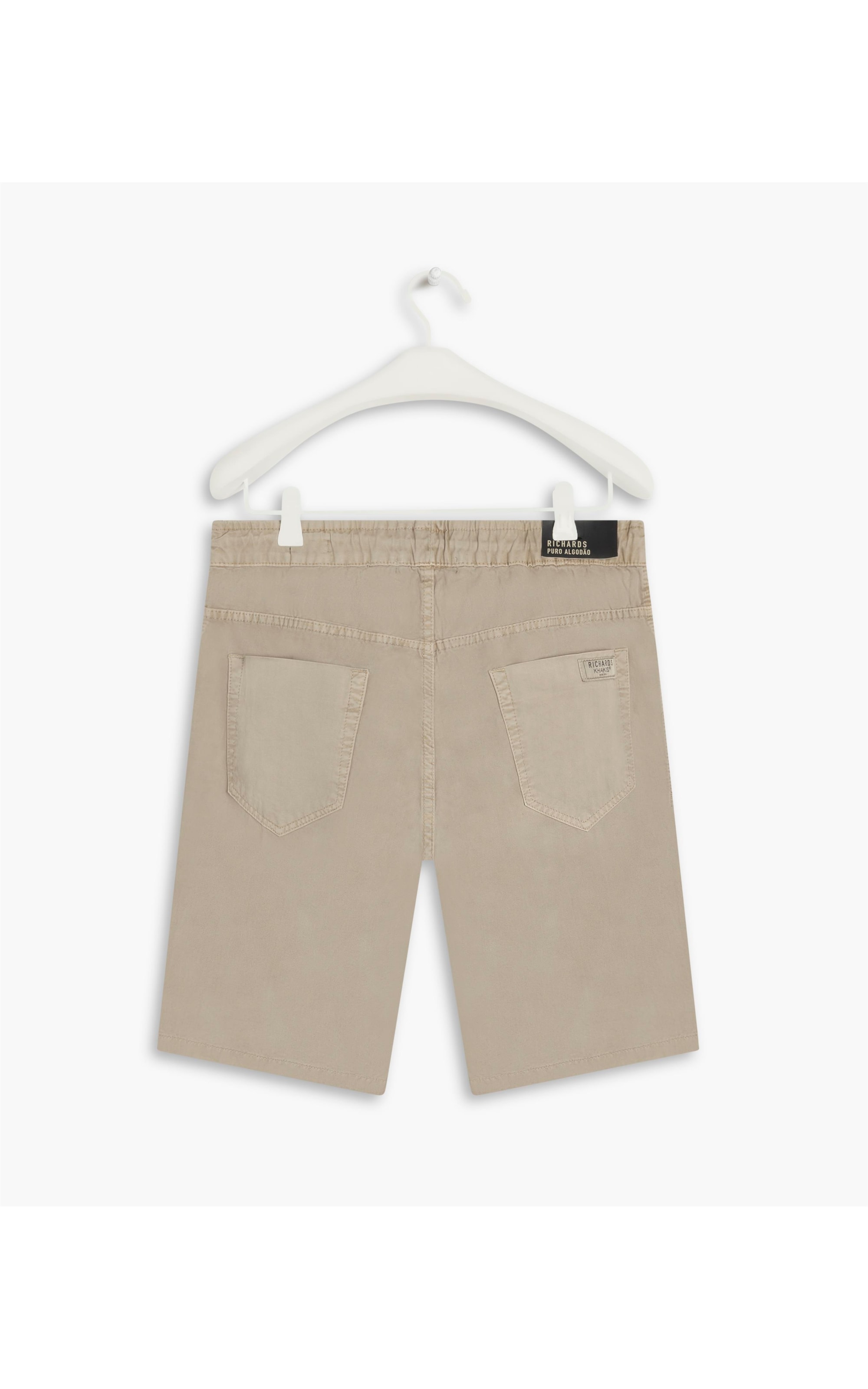 Bermuda Relax Five Pockets Areia Seca