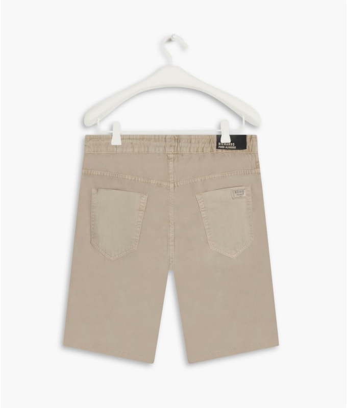 Bermuda Relax Five Pockets Areia Seca