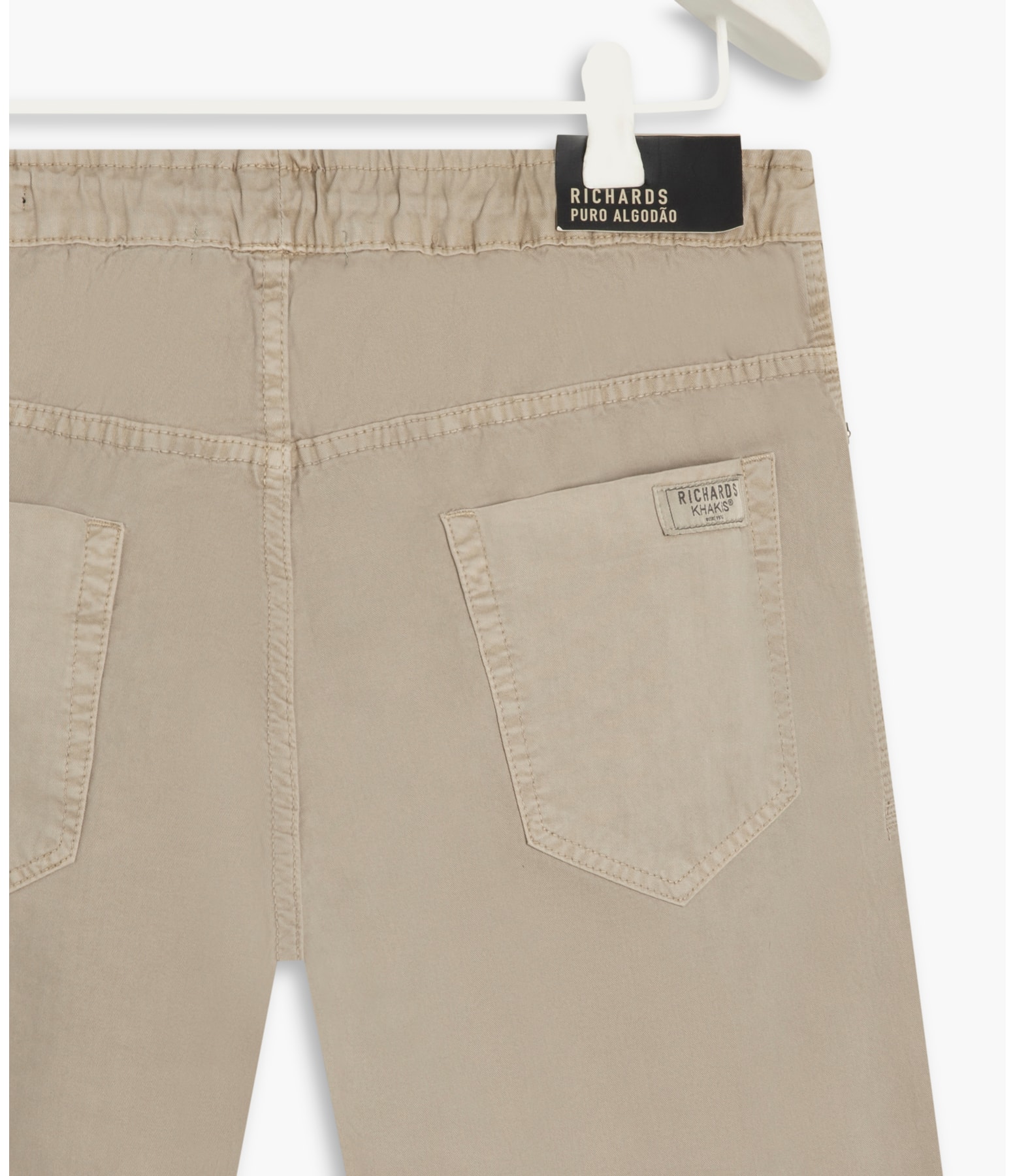 Bermuda Relax Five Pockets Areia Seca