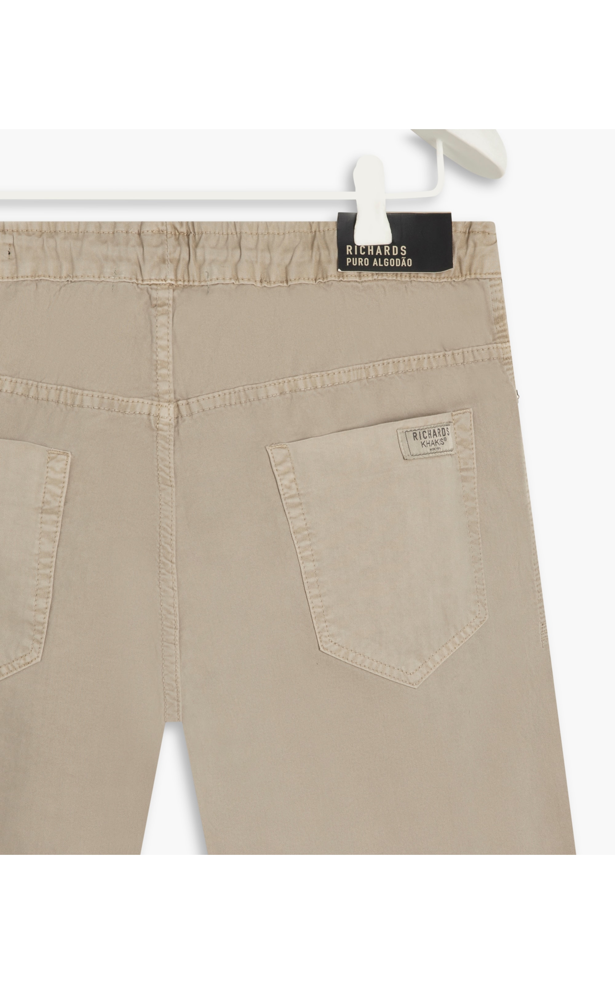 Bermuda Relax Five Pockets Areia Seca