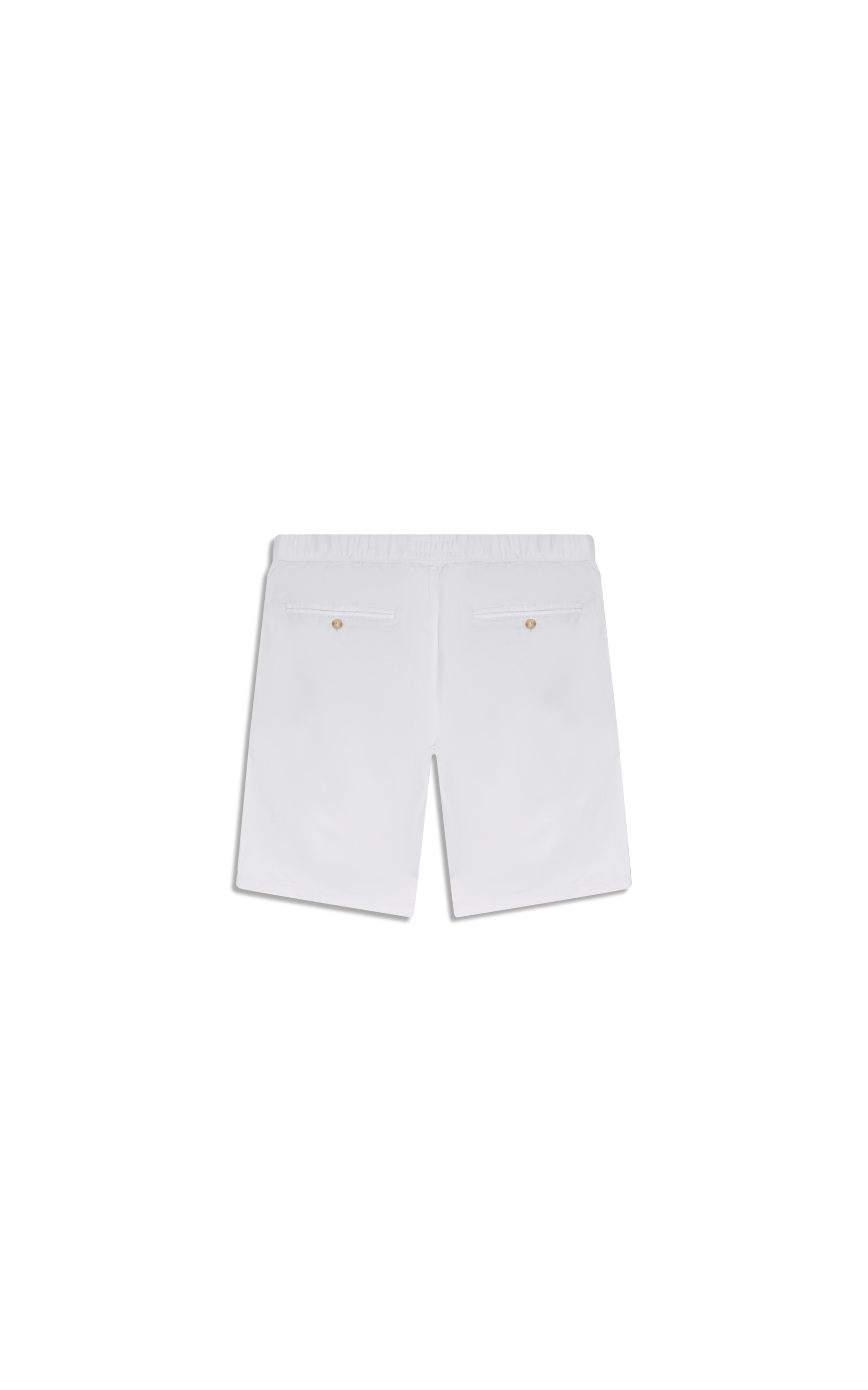 Bermuda Relax Piece Dye Branco