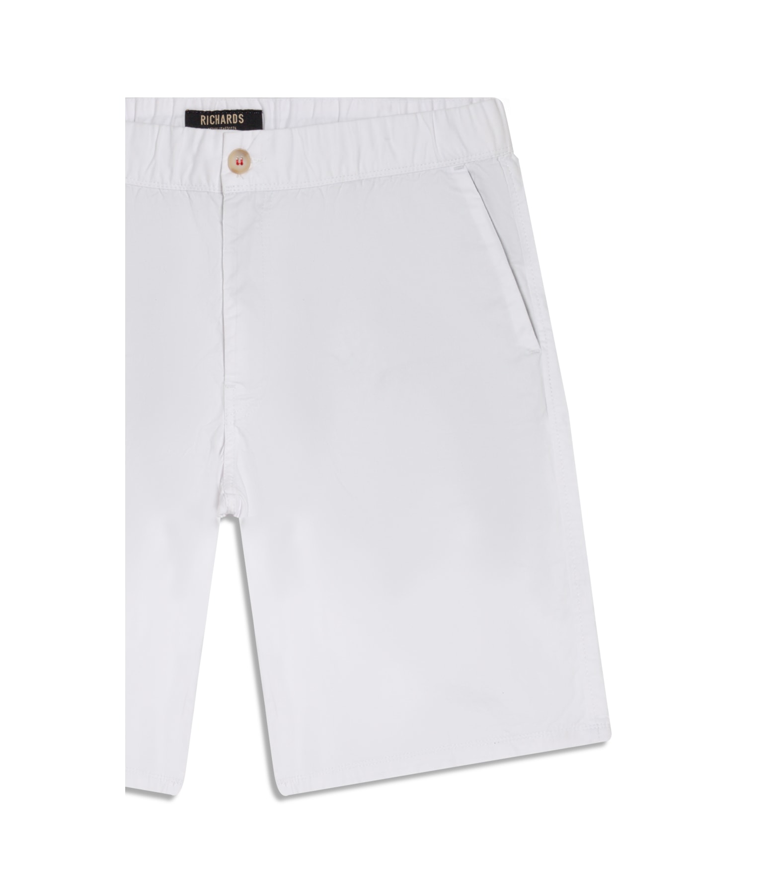 Bermuda Relax Piece Dye Branco
